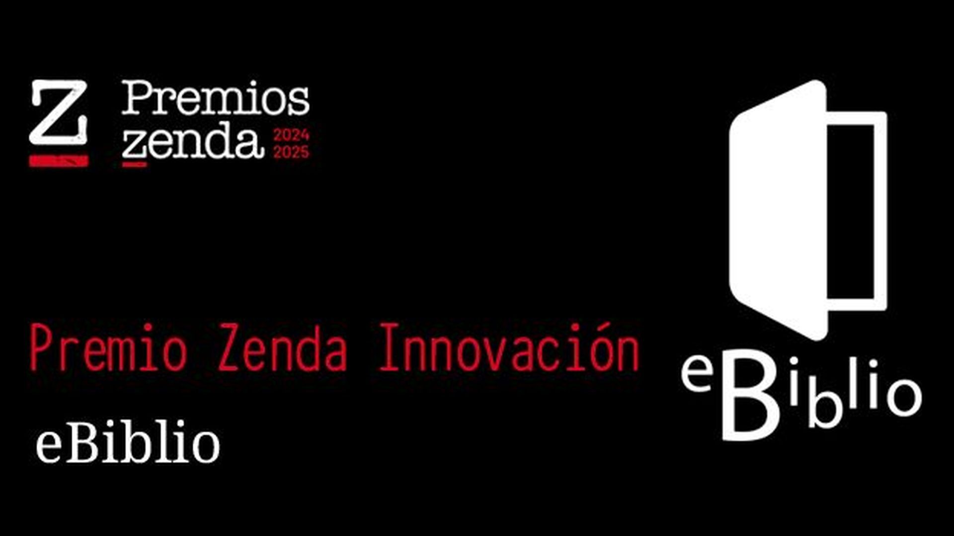 eBiblio, premio Zenda Innovación