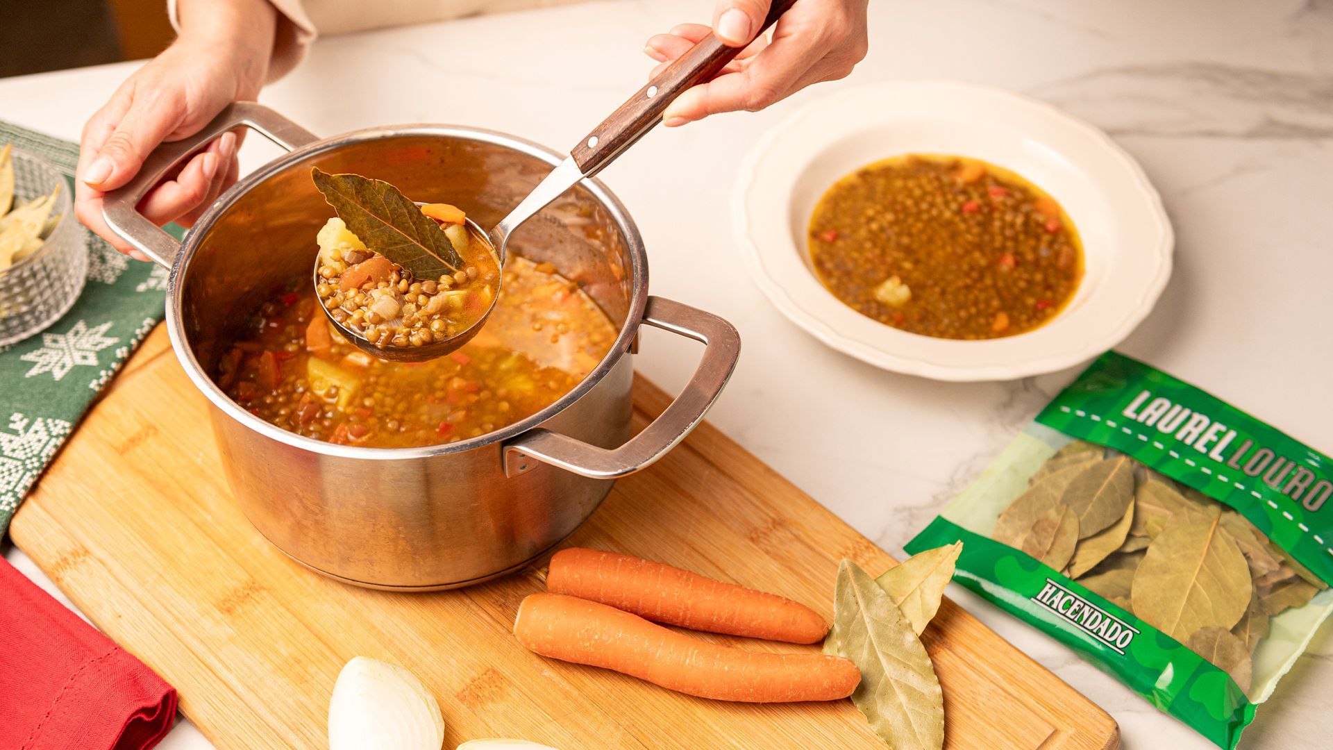 El laurel dará el toque a tus lentejas