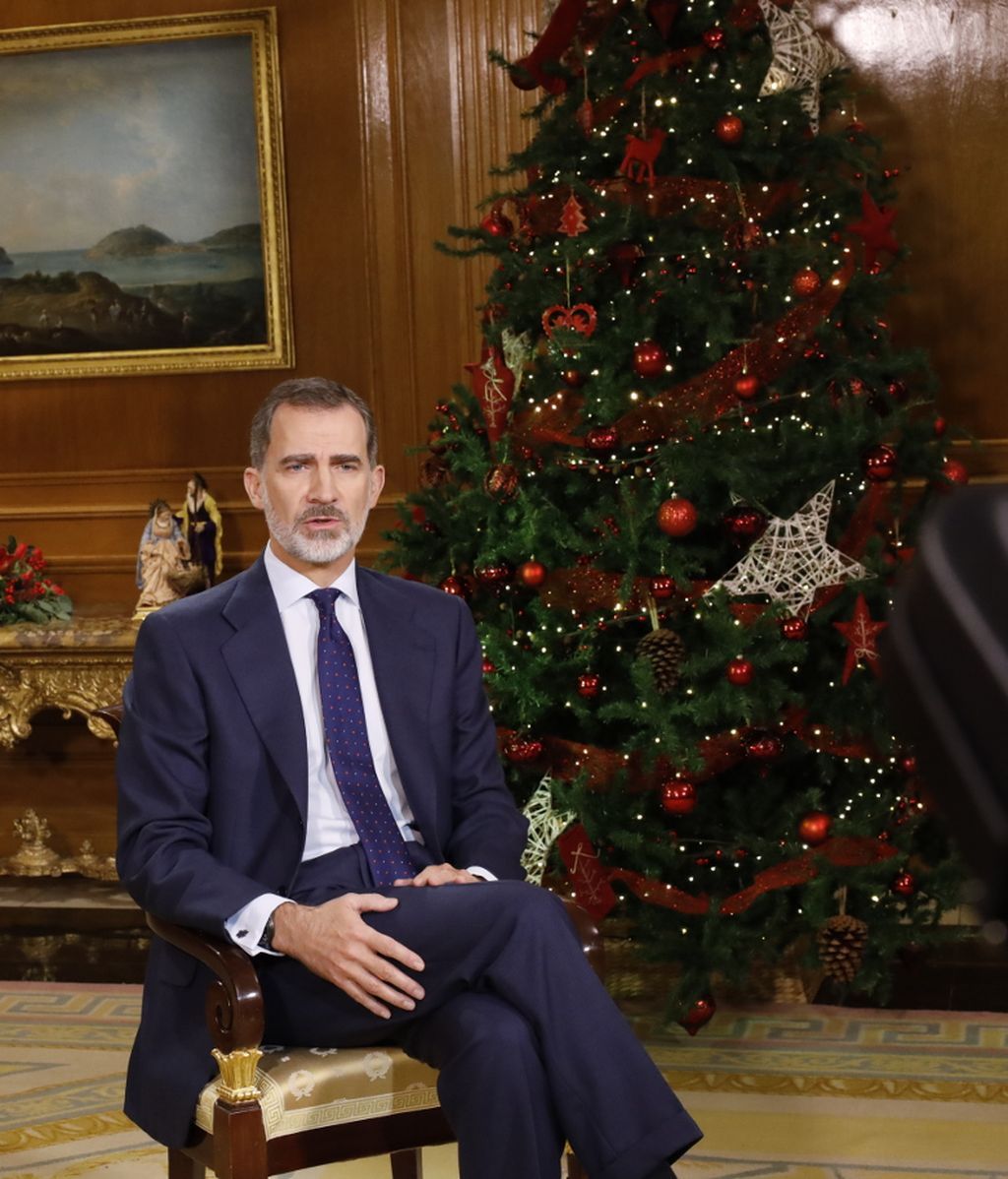 El rey Felipe en su mensaje de Navidad de 2019