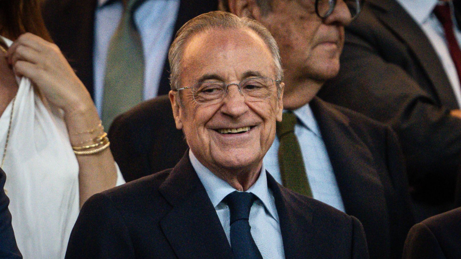 Florentino Pérez en un partido del Real Madrid Florentino Pérez en un partido del Real Madrid