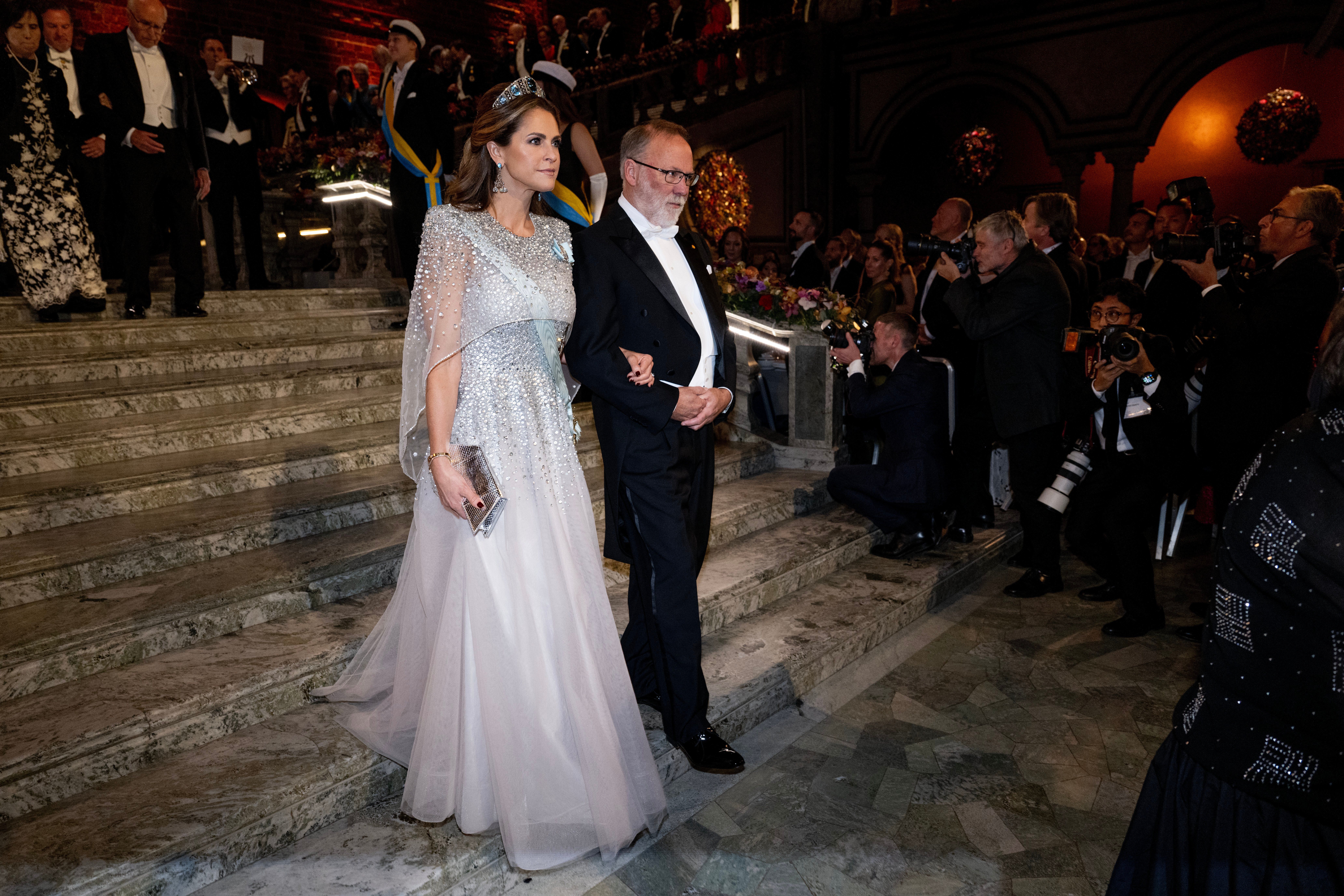 Magdalena de Suecia, vestida de princesa
