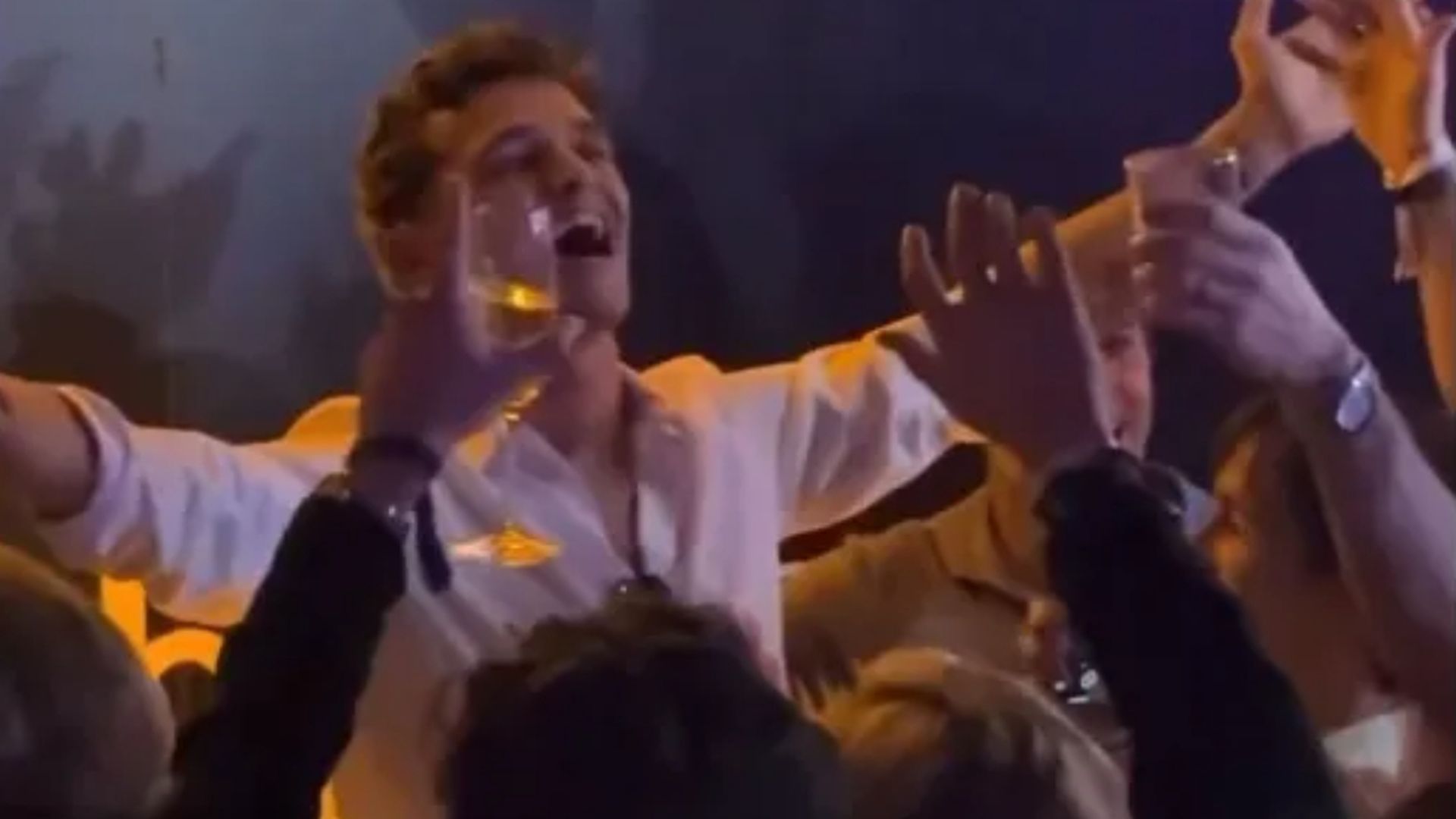 Lando Norris, en su fiesta de Campeón