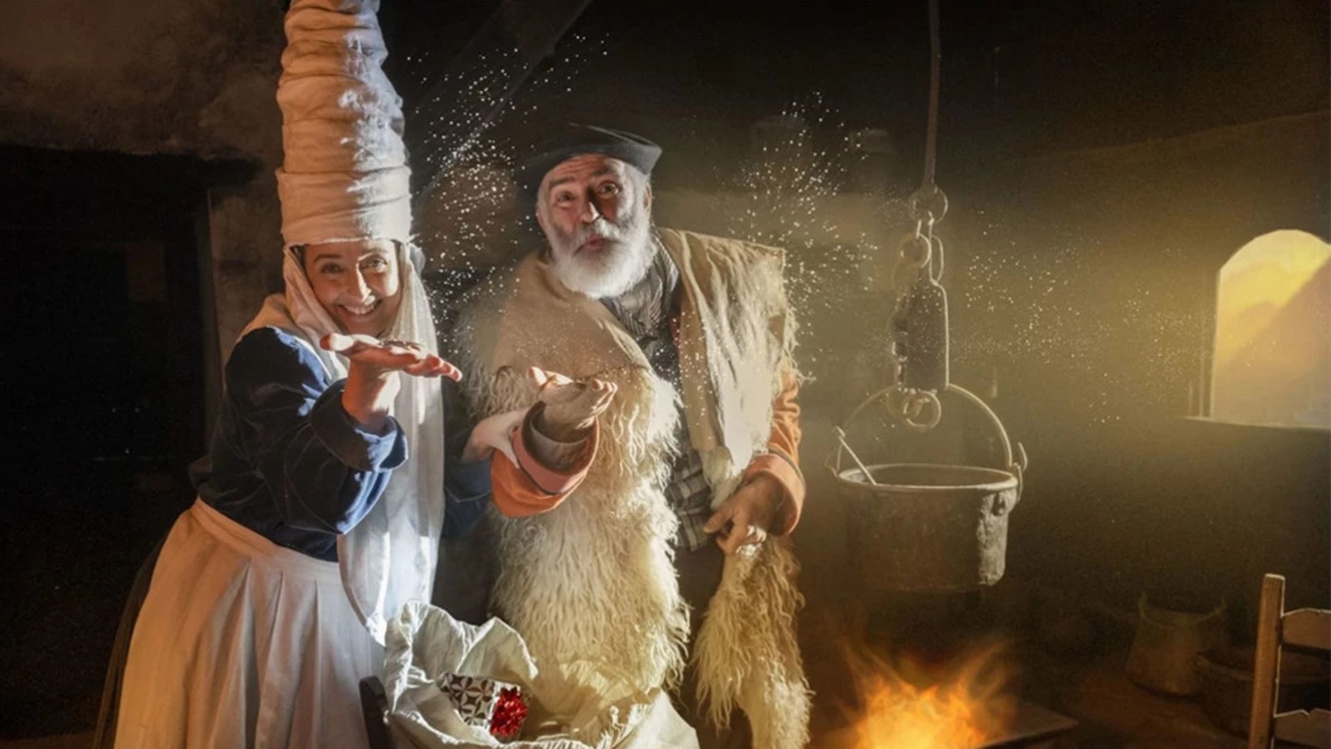 Mari Domingi y Olentzero