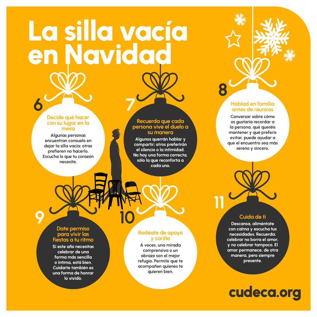 Más consejos para afrontar la silla vacía