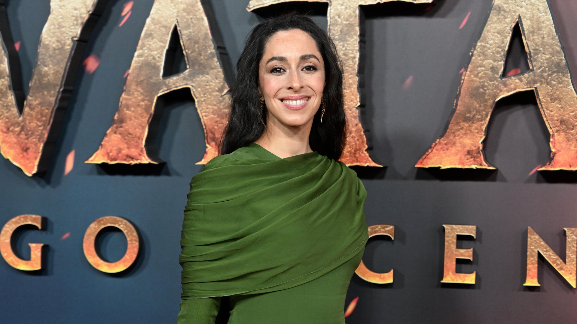 Oona Chaplin en el estreno de 'Avatar'