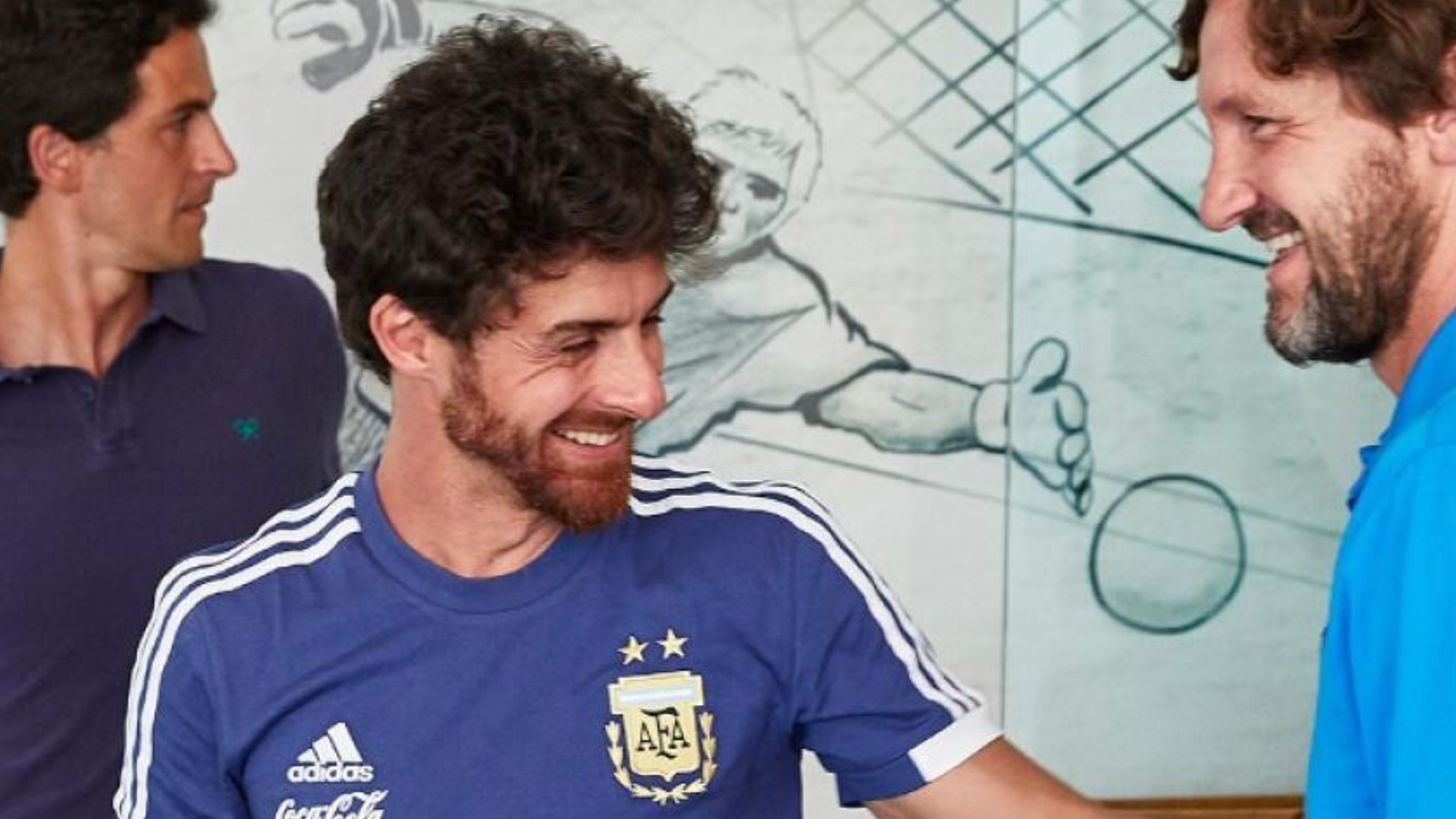 Pablo Aimar en su última visita a Paterna