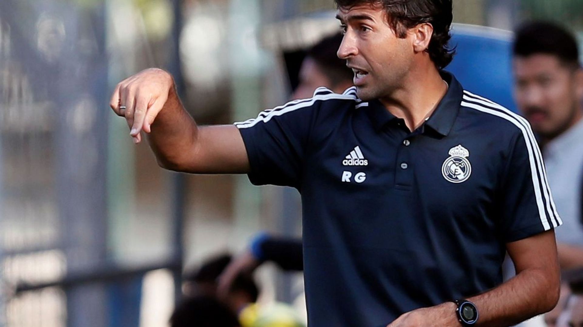 Raúl González Blanco con el Castilla Raúl González Blanco con el Castilla