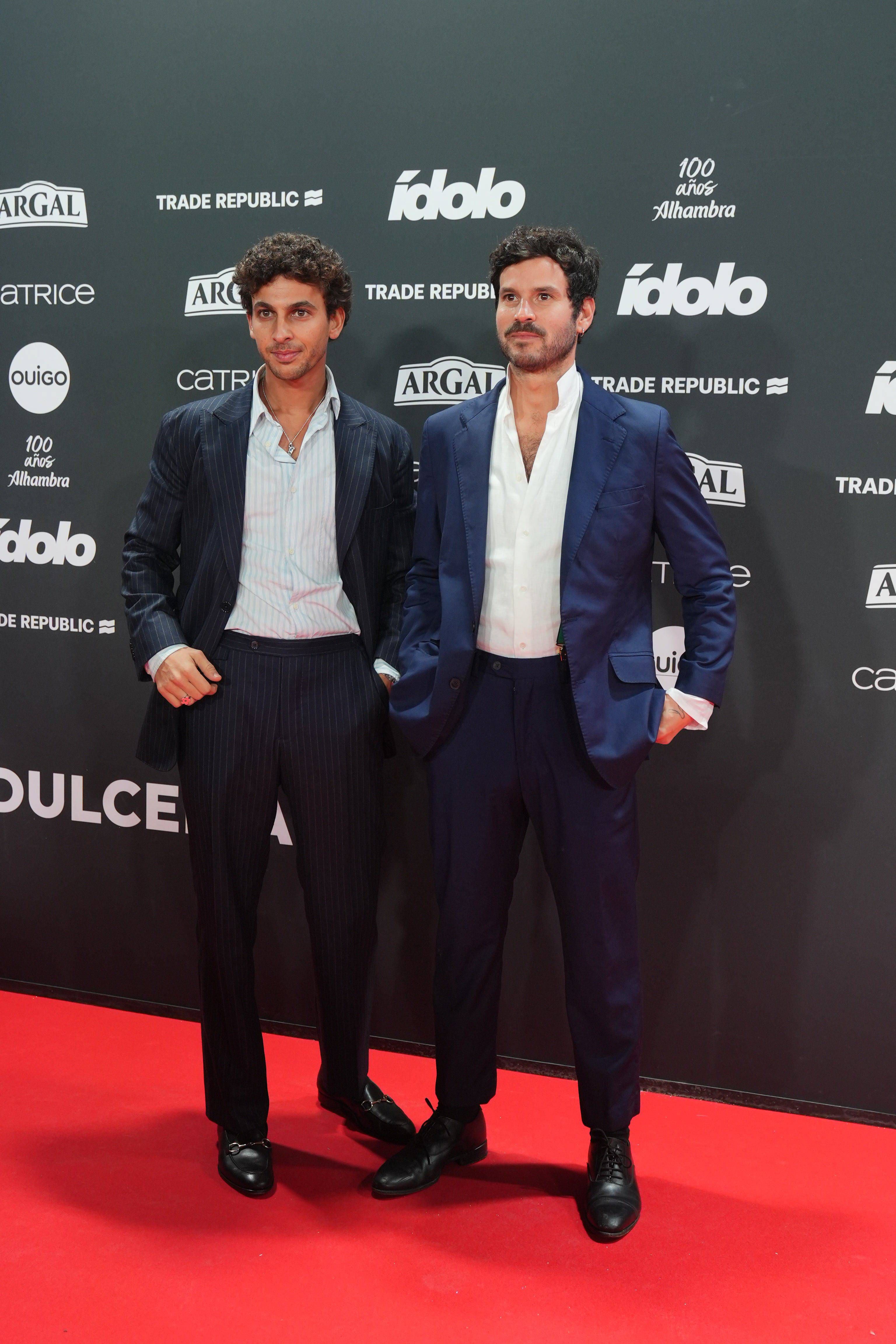 Willy Barcenas y Antón Carreño, del grupo de música 'Taburete'