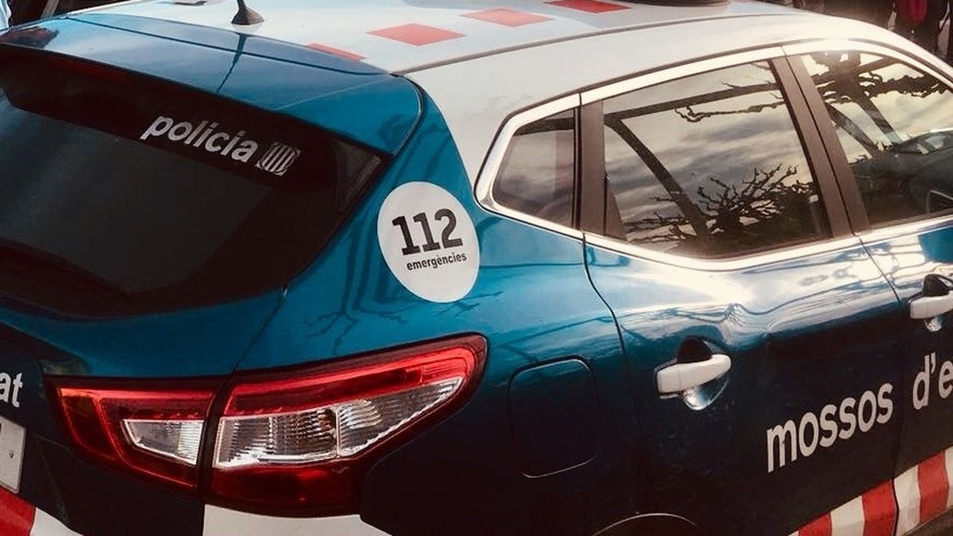 Un coche de los Mossos