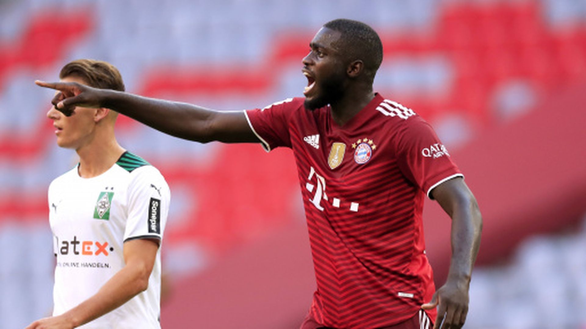 Upamecano con el Bayern