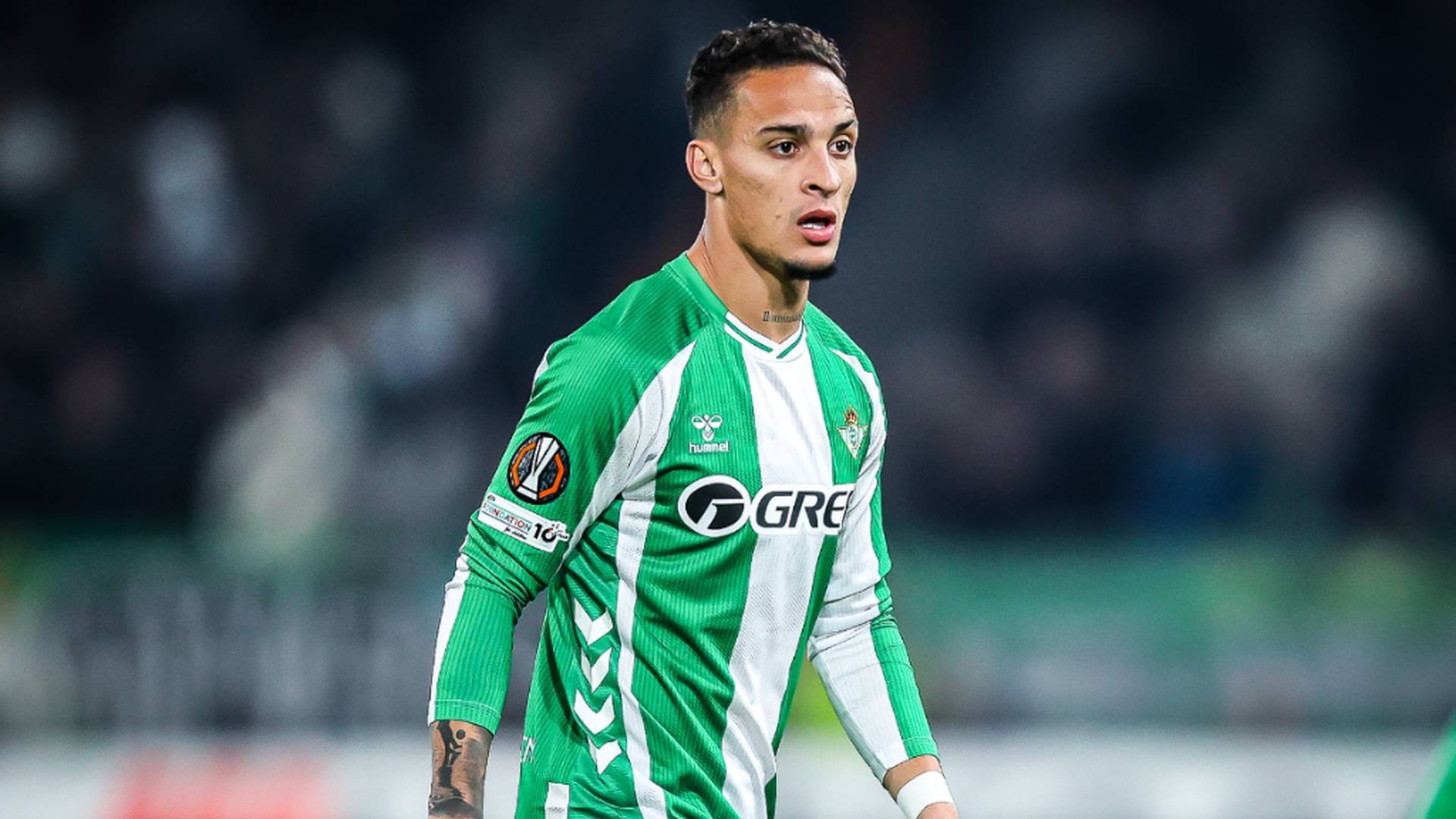 Antony, jugador del Real Betis