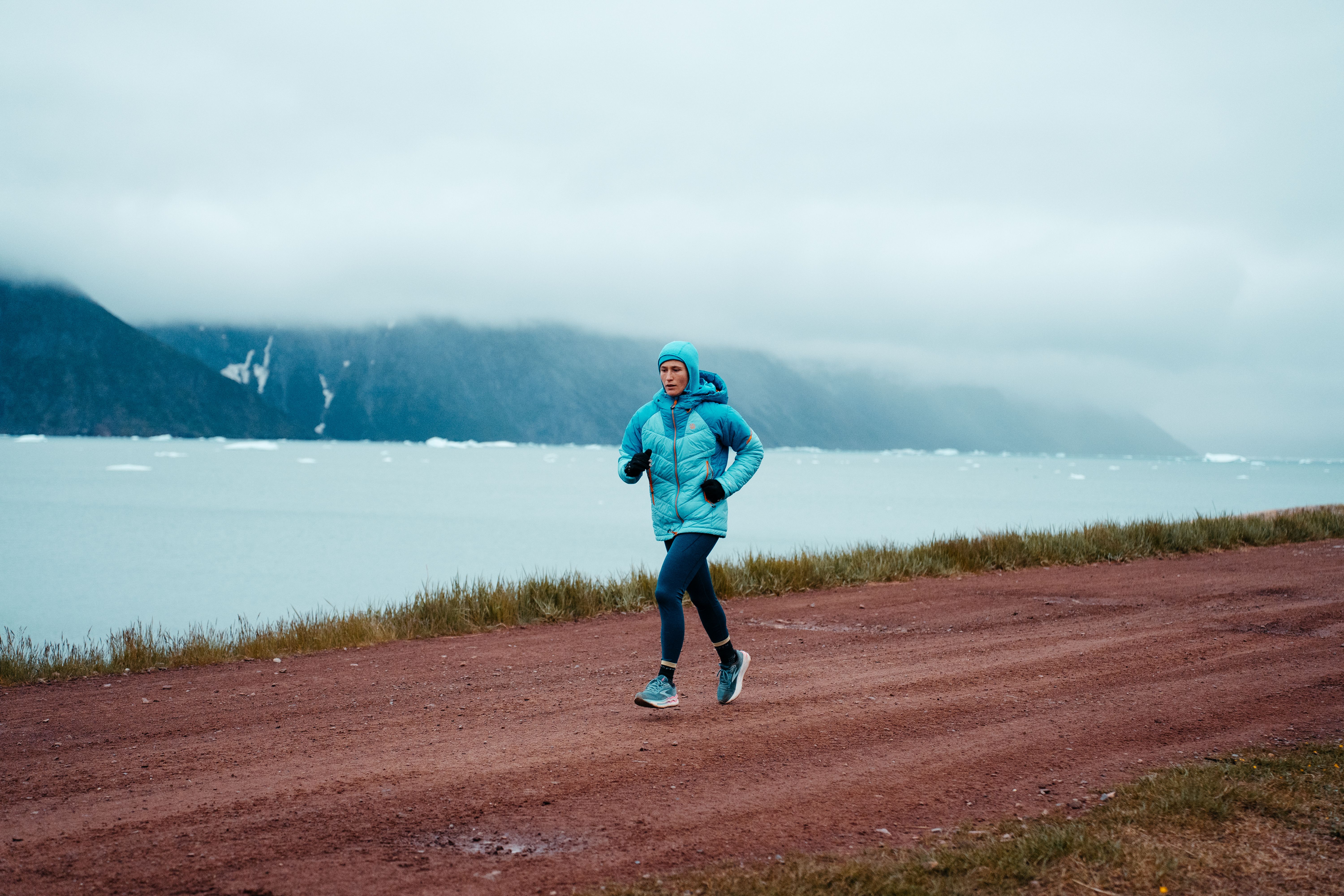 Bego Alday durante uno de sus entrenamientos