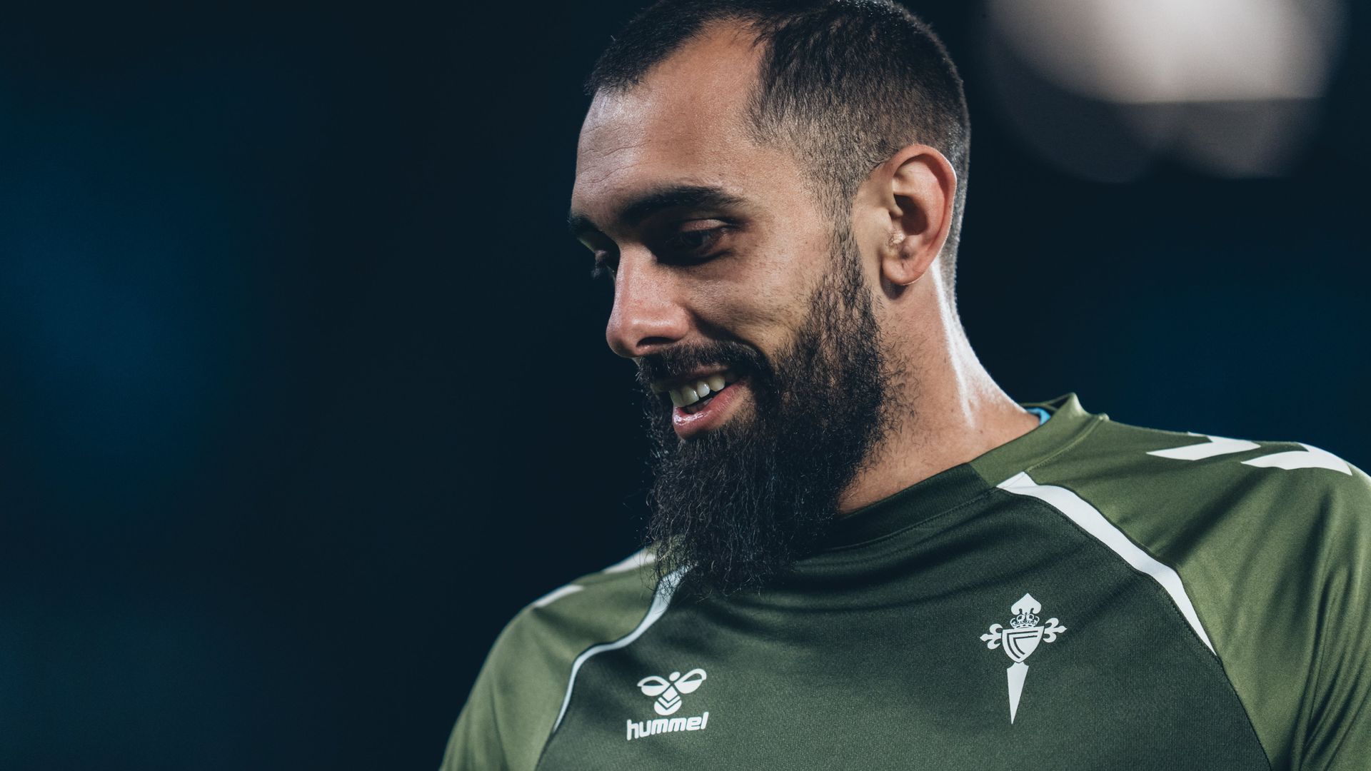 Borja Iglesias en Balaídos Borja Iglesias en Balaídos