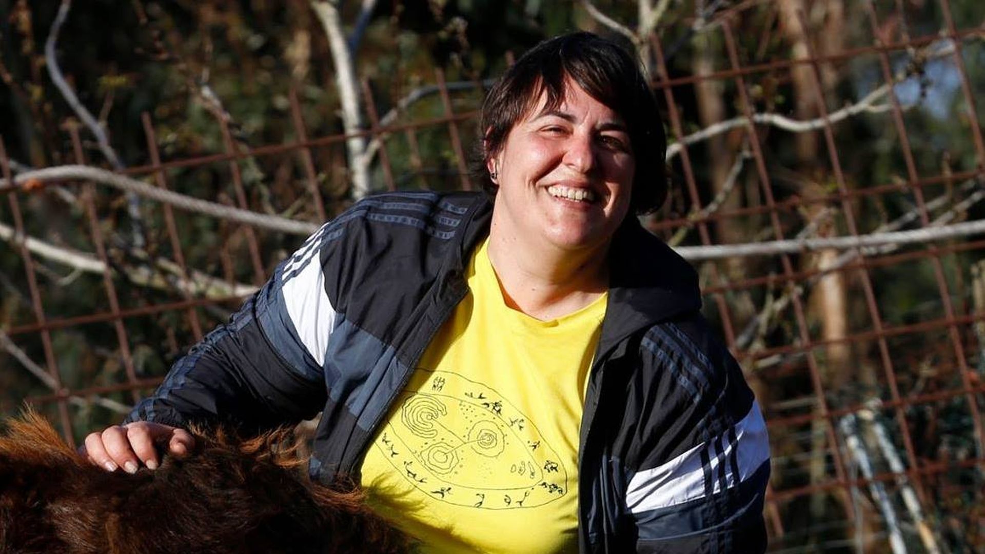 Diana en su gandería