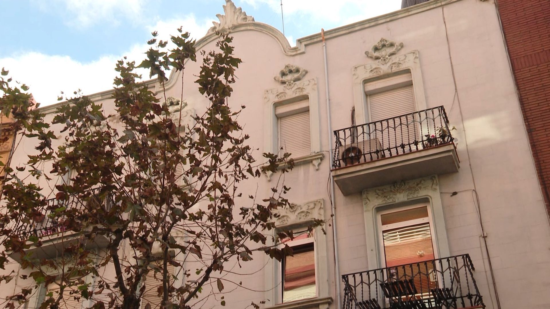 El edificio donde ocurrieron los hechos