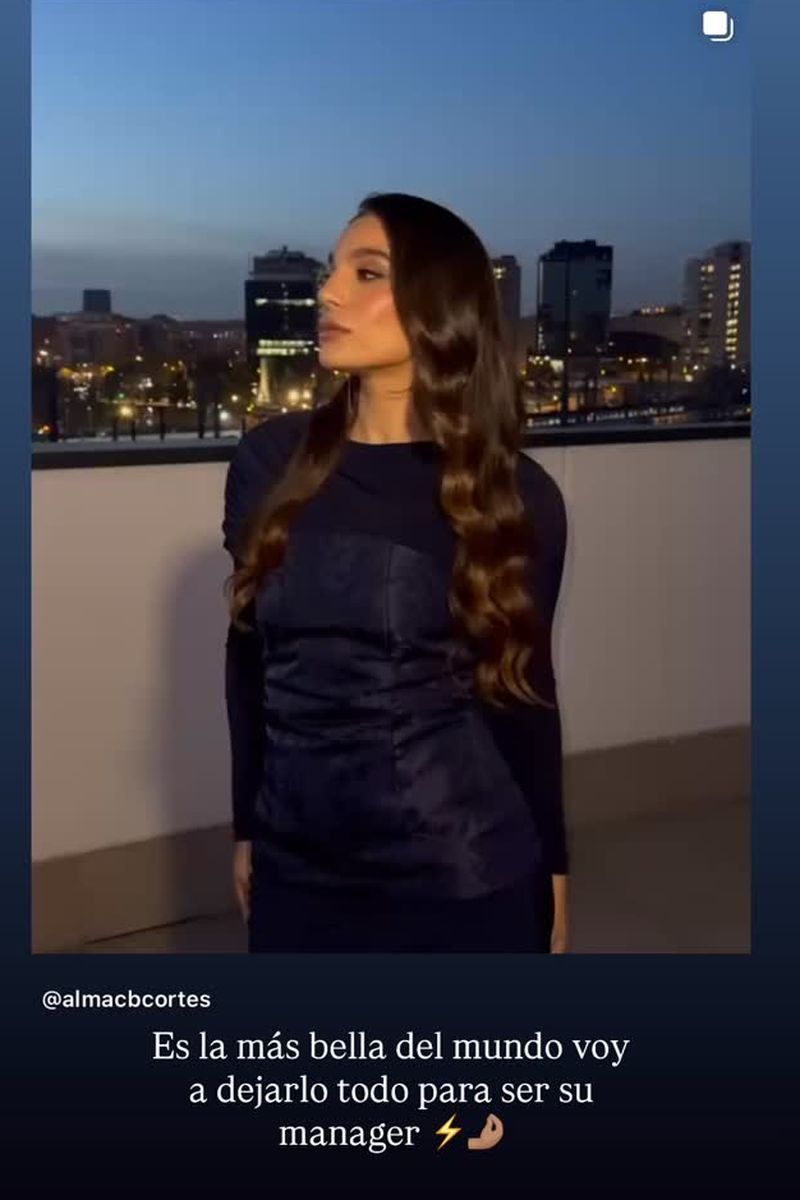 El mensaje de Manuel Cortés a Alma Bollo, la "más bella del mundo"