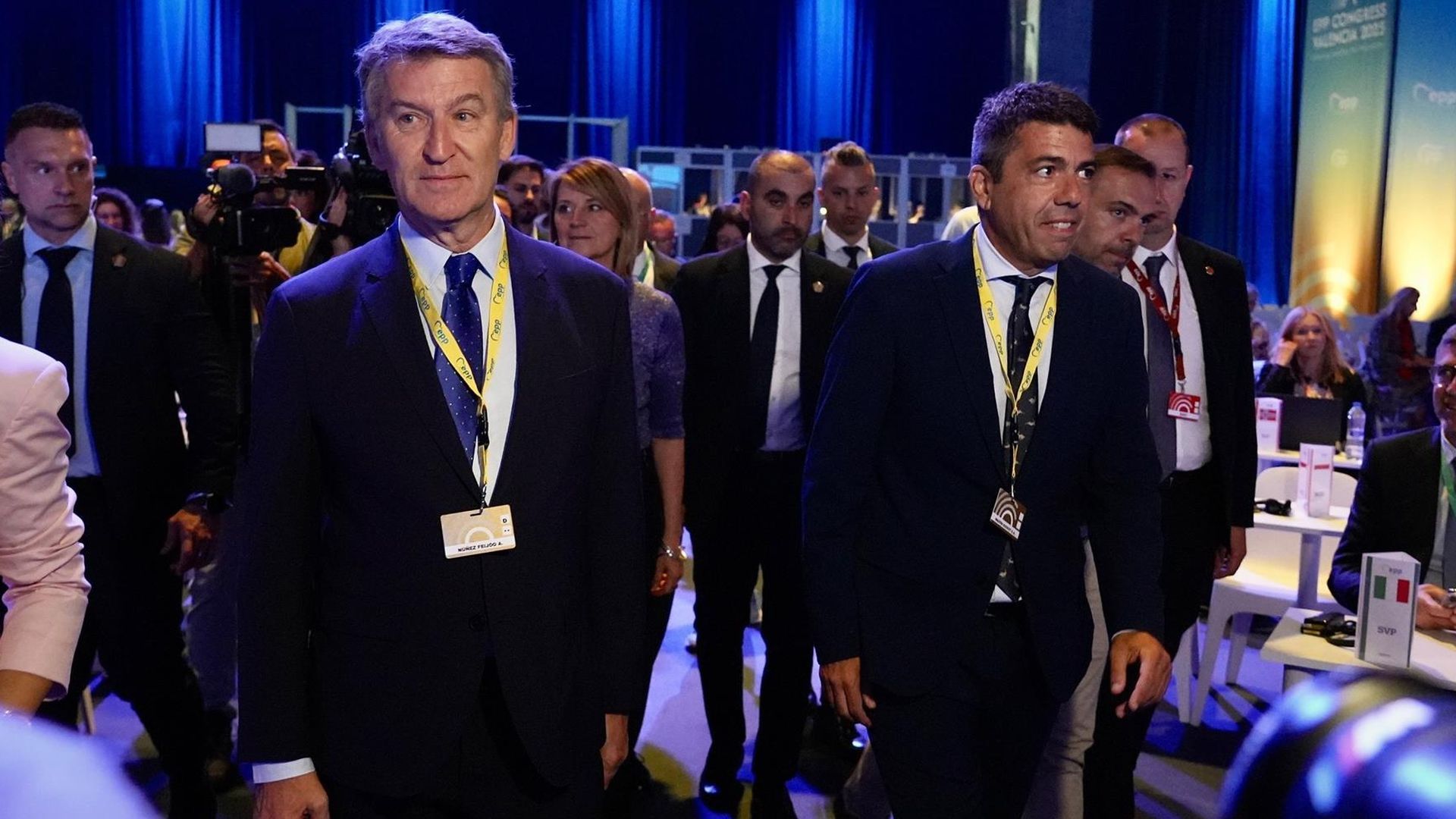 Feijóo y Mazón en Valencia