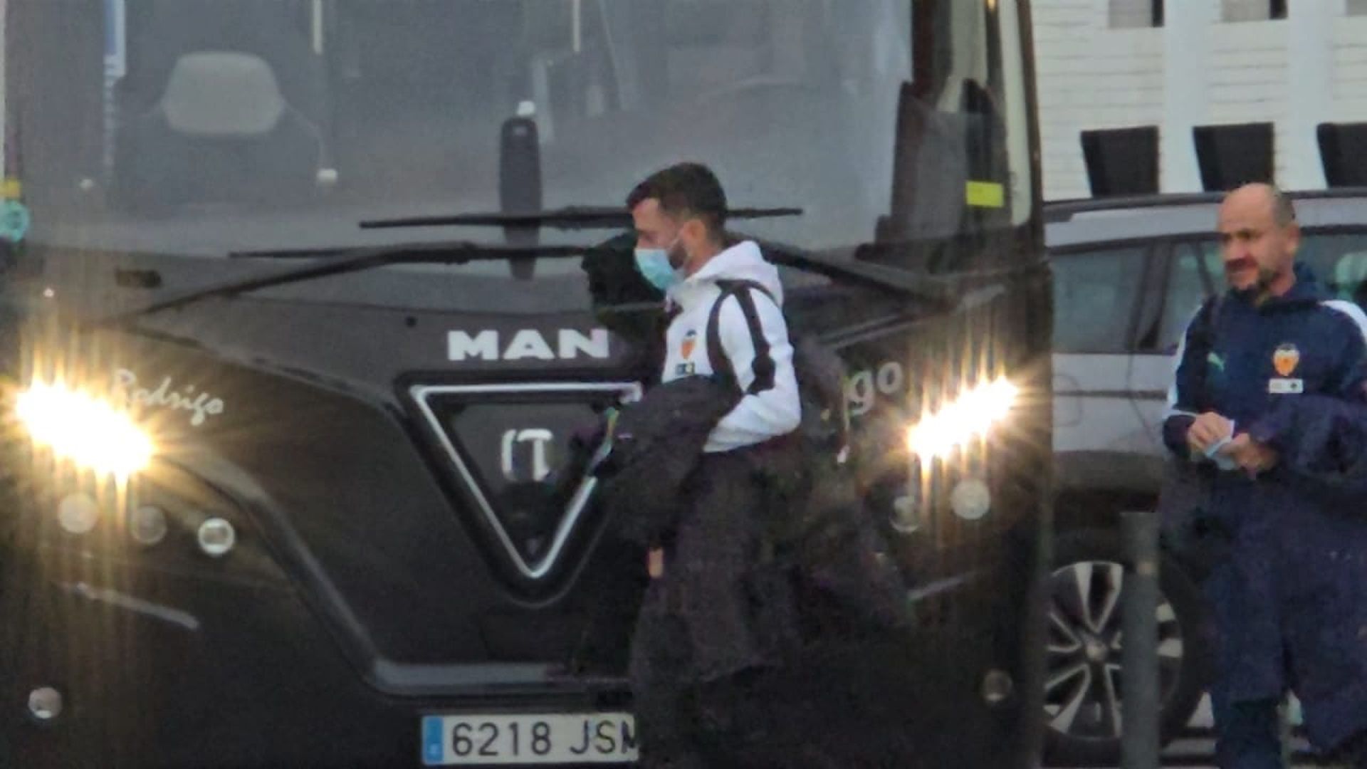 Gayà con mascarilla Gayà con mascarilla