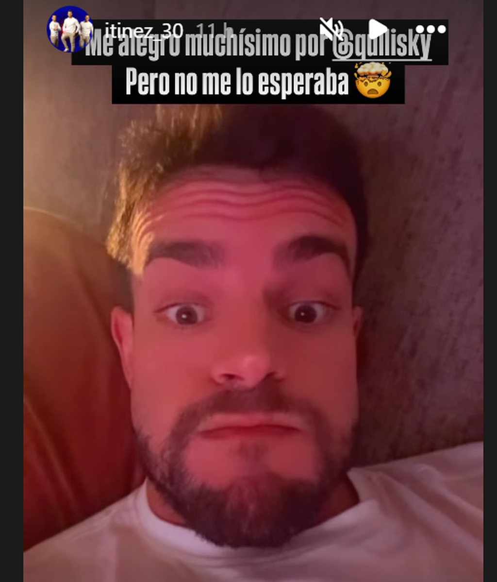 Íñigo reacciona a la expulsión de Edurne