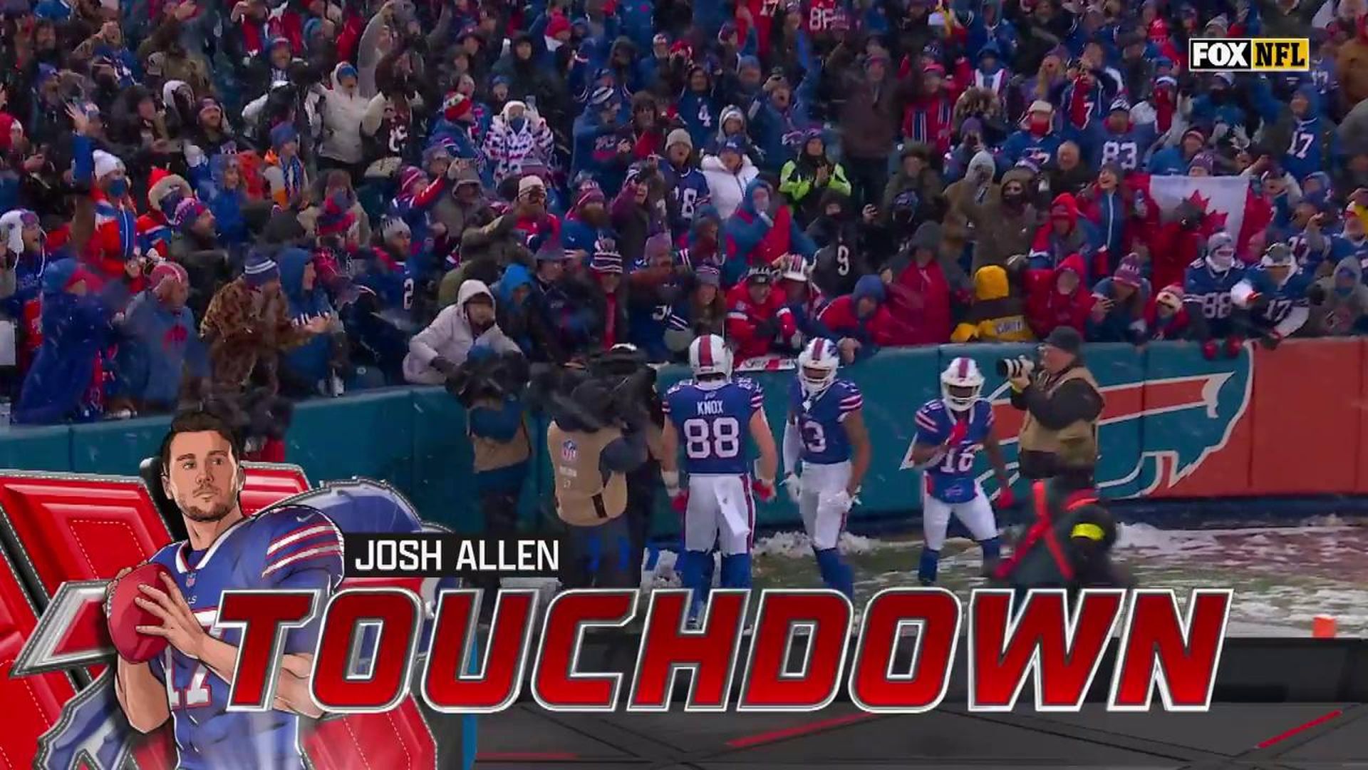 Josh Allen se corona mejor jugador de la semana 14 de la NFL