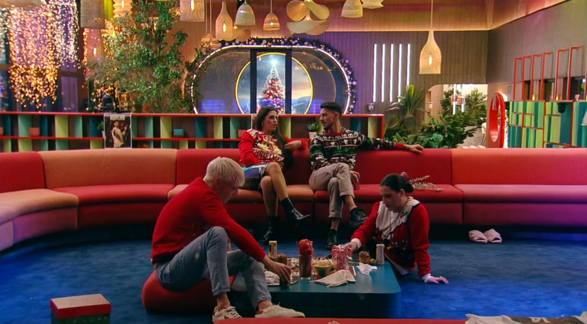 Los finalistas en la fiesta