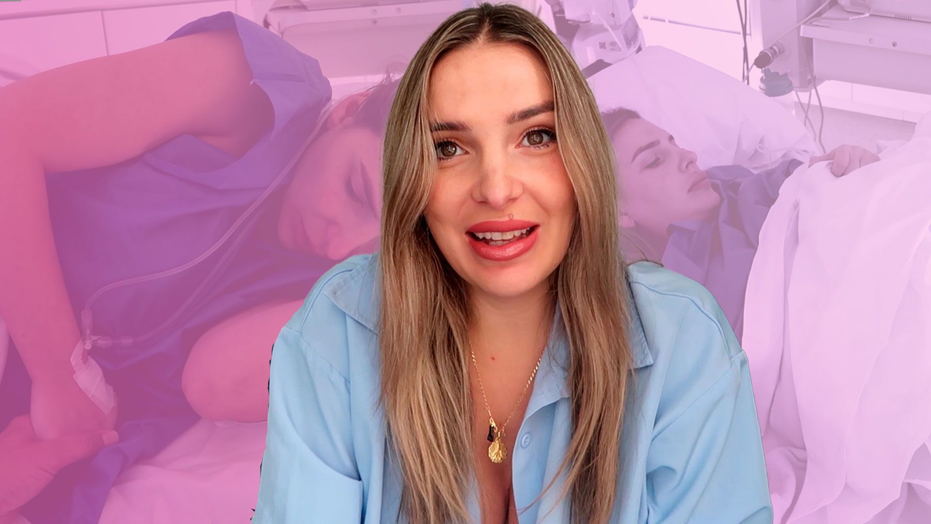 Patri Pérez cuenta todo lo que no se ha visto de su doloroso parto