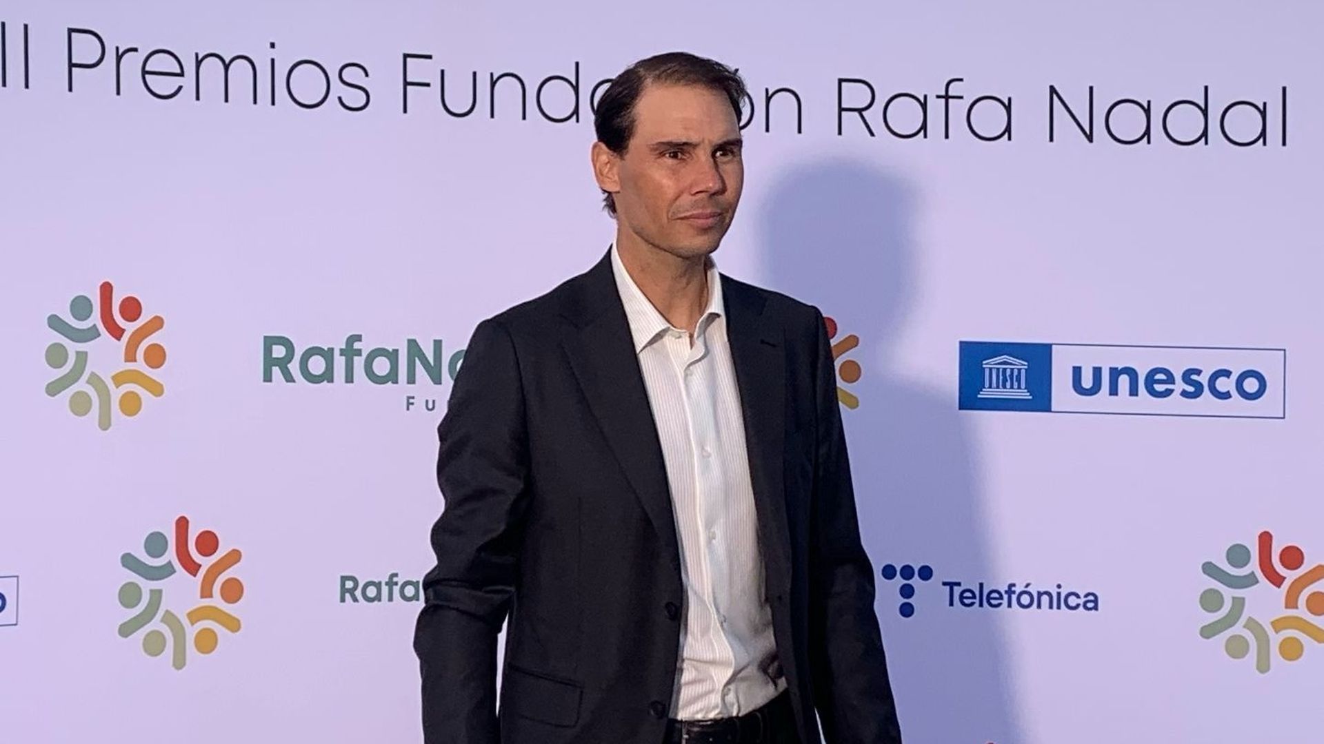 Rafael Nadal en el acto de entrega de los III Premios de la Fundación Rafa Nadal Rafael Nadal en el acto de entrega de los III Premios de la Fundación Rafa Nadal