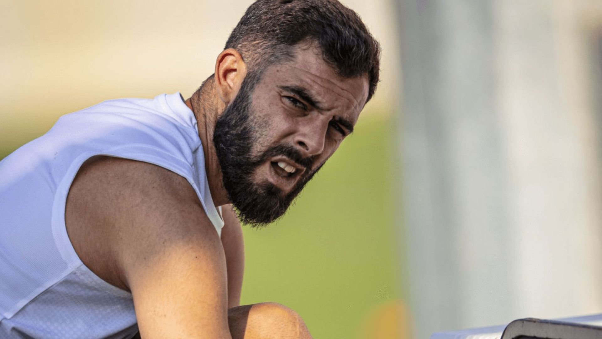 Luis Rioja no se ha entrenado