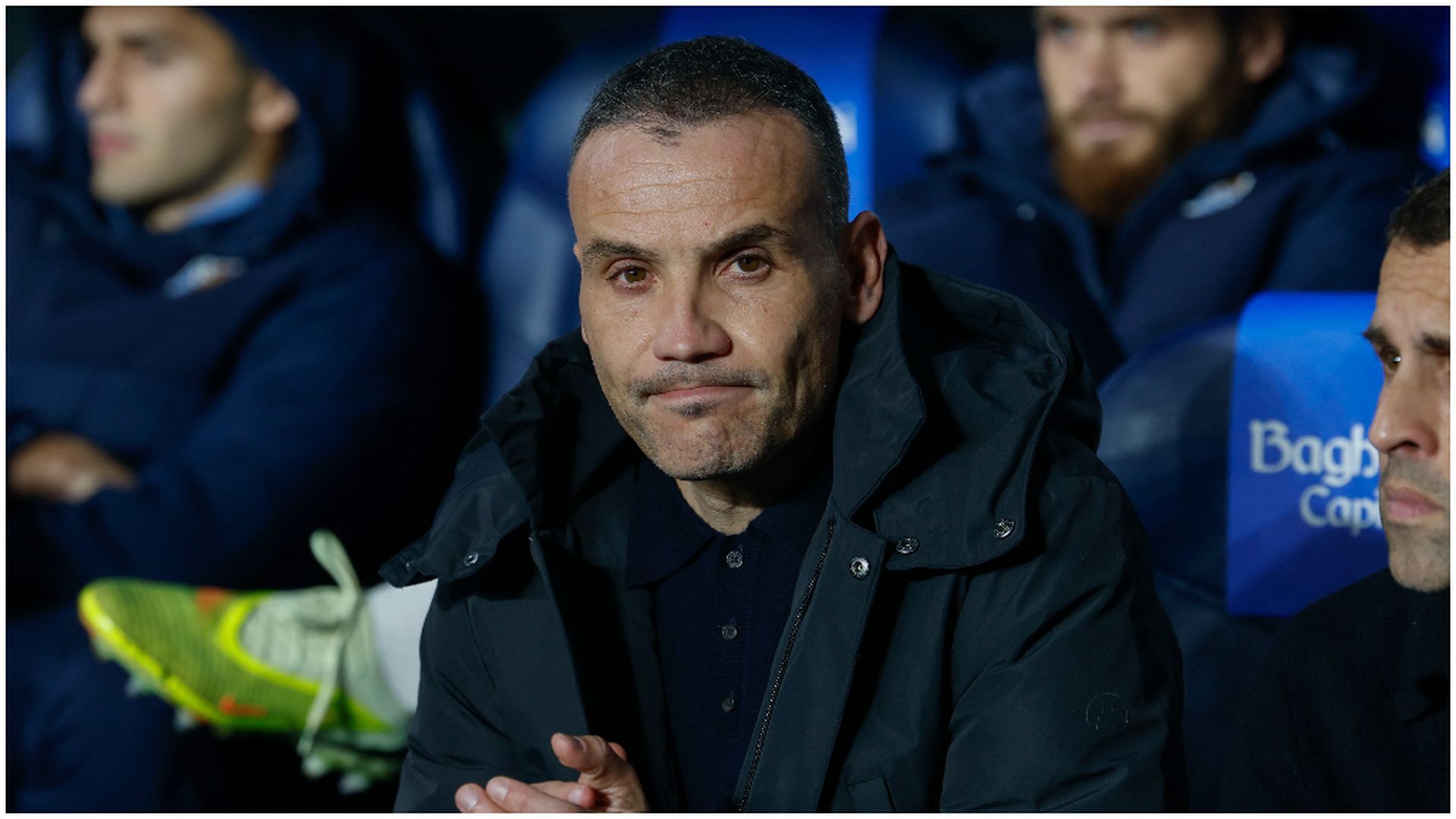 Sergio Francisco, durante el Real Sociedad - Girona Sergio Francisco, durante el Real Sociedad - Girona