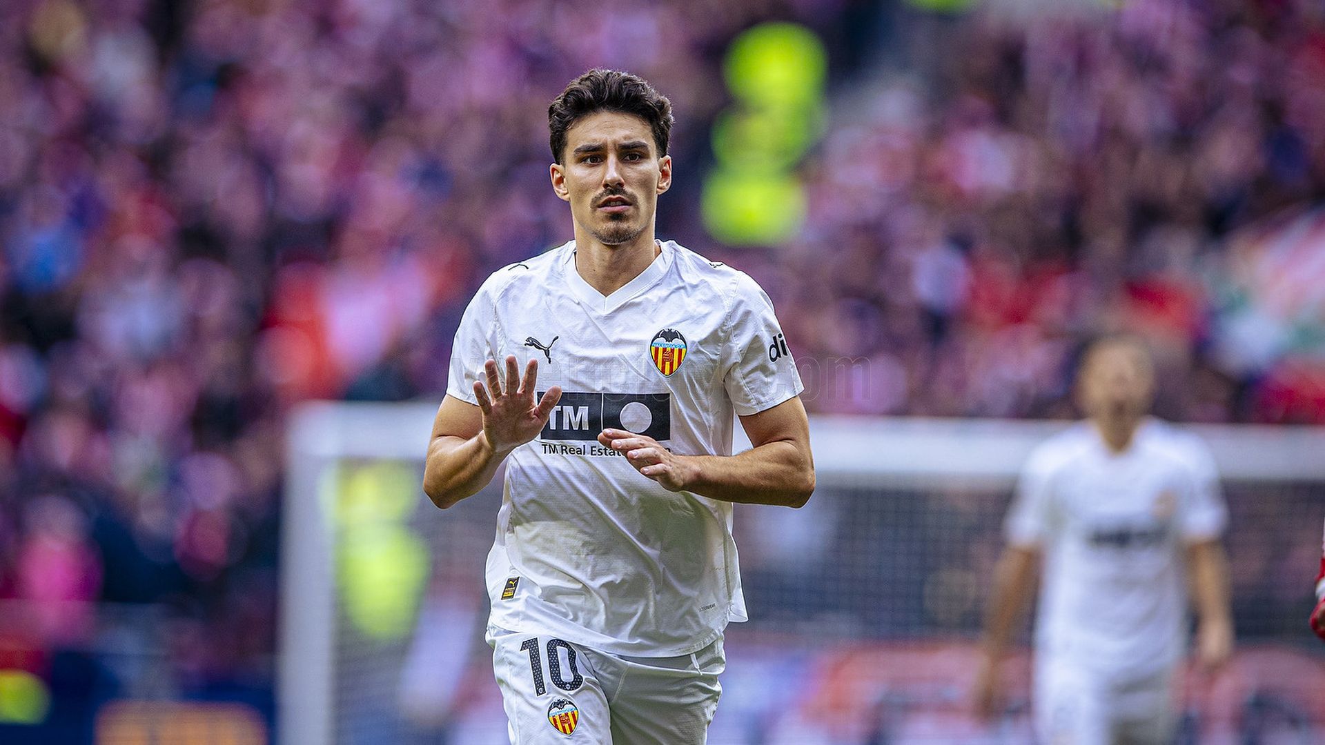 André Almeida ante el Atlético de Madrid André Almeida ante el Atlético de Madrid