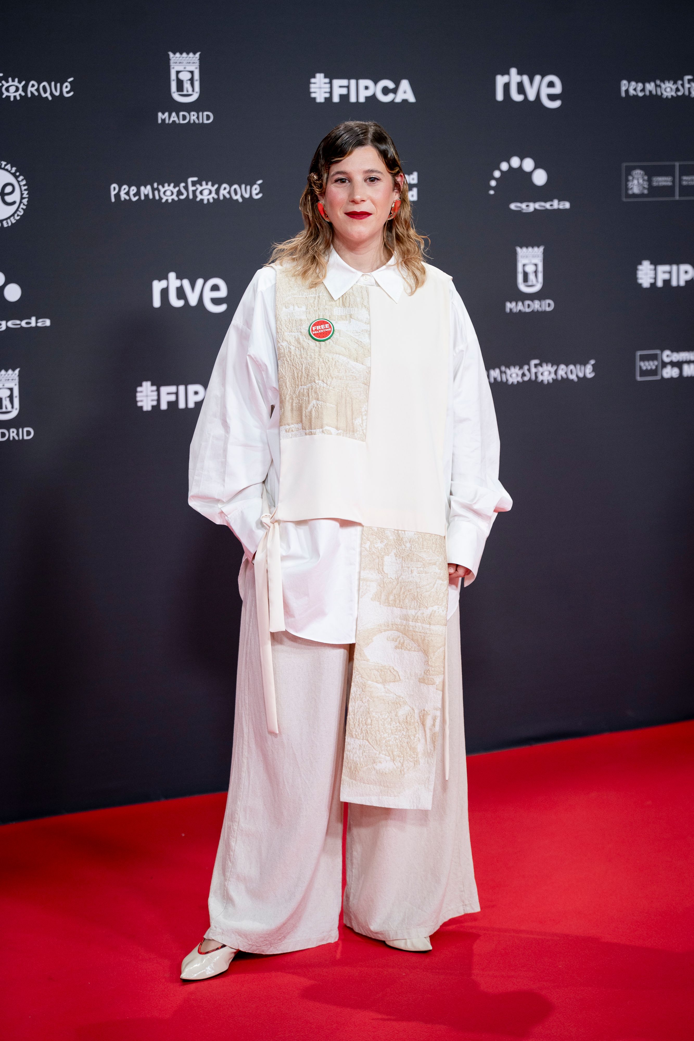 Ángela Cervantes, en la alfombra roja de los Premios Forqué 2025