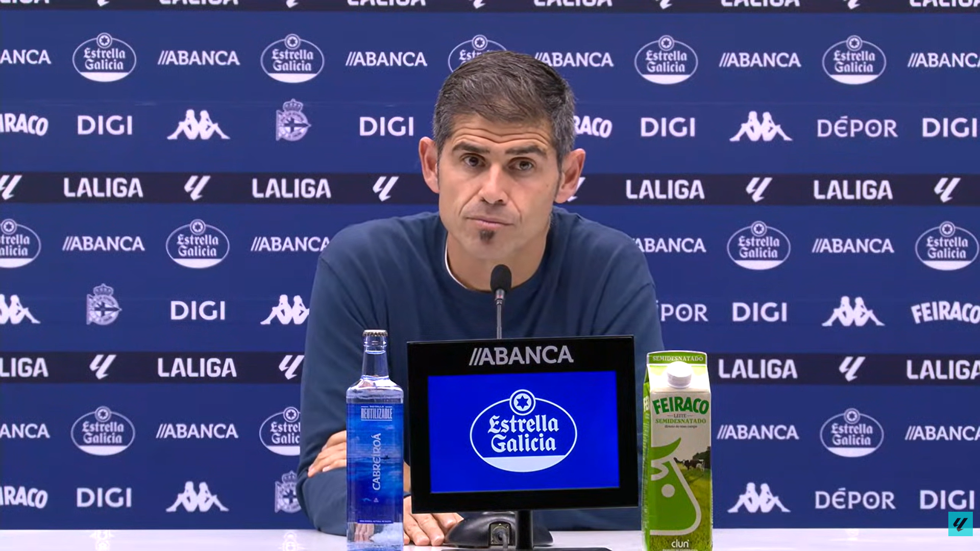 Antonio Hidalgo, tras el Dépor-Sanse Antonio Hidalgo, tras el Dépor-Sanse