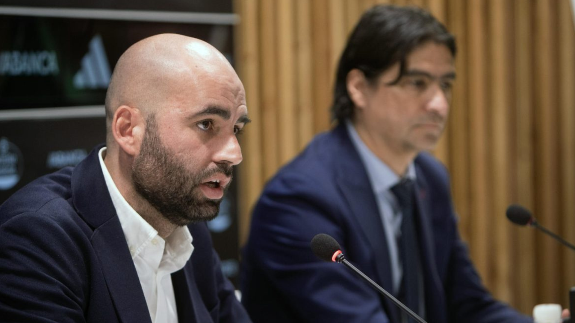 Claudio Giráldez y Marco Garcés Claudio Giráldez y Marco Garcés