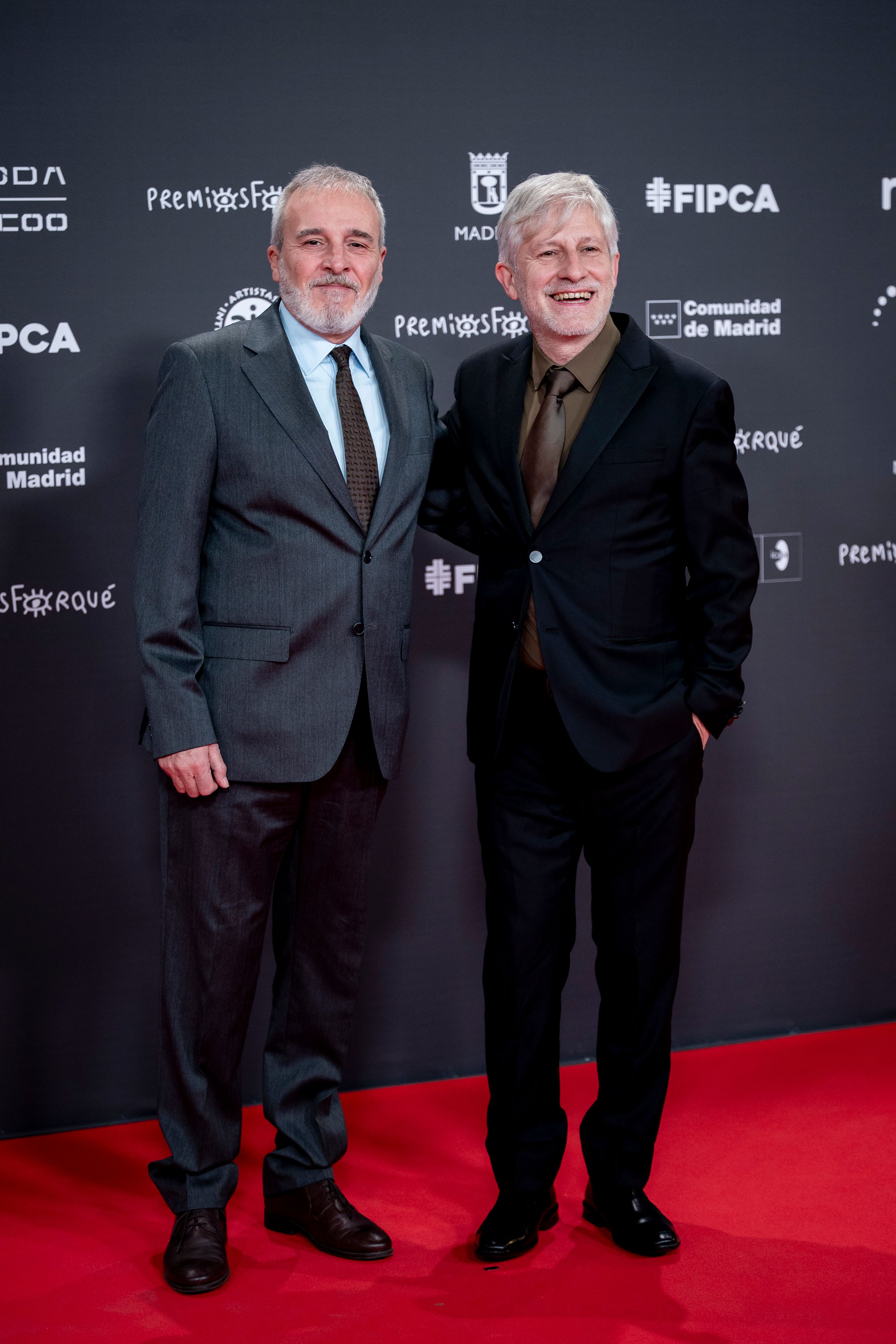 Fernando Guillen Cuervo y Gaizka Urresti, en la alfombra roja d los Premios Forqué 2025
