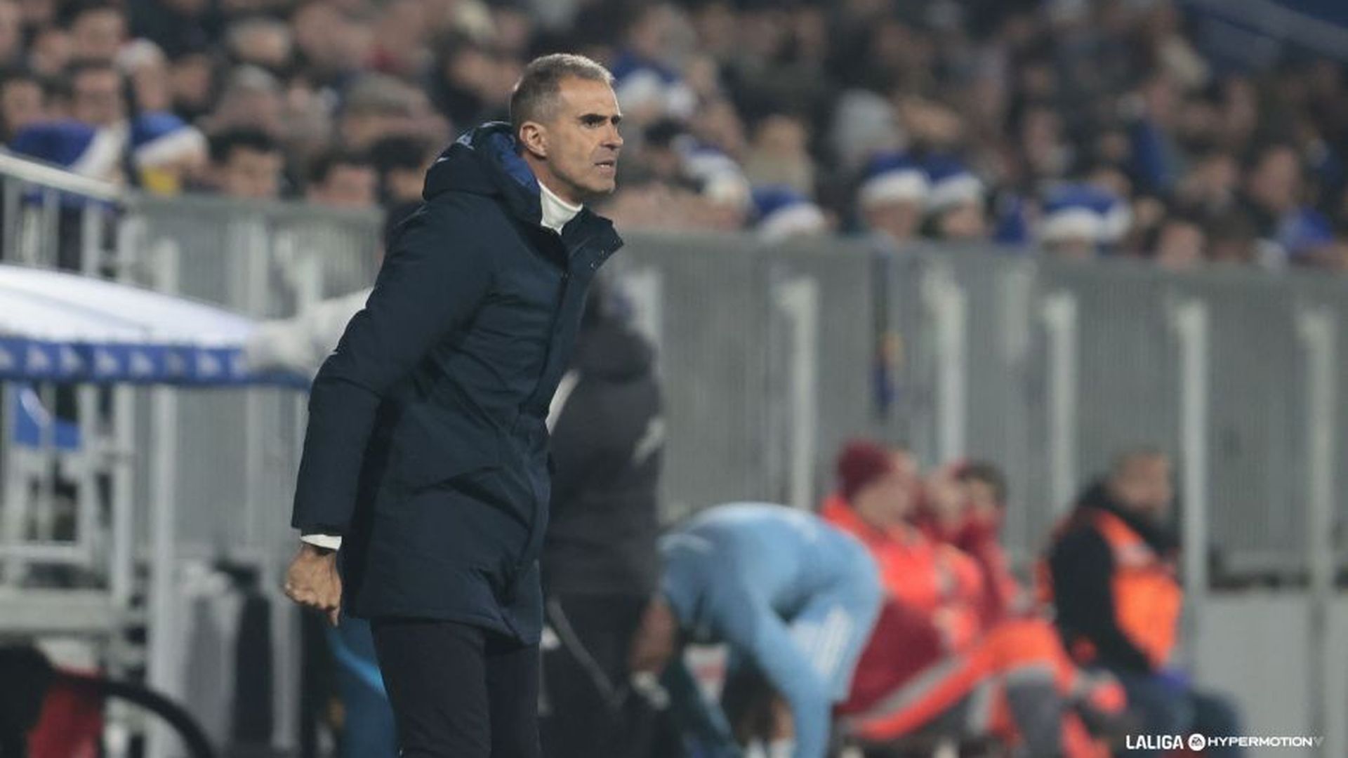 Gaizka Garitano, en el Real Zaragoza-Cádiz Gaizka Garitano, en el Real Zaragoza-Cádiz