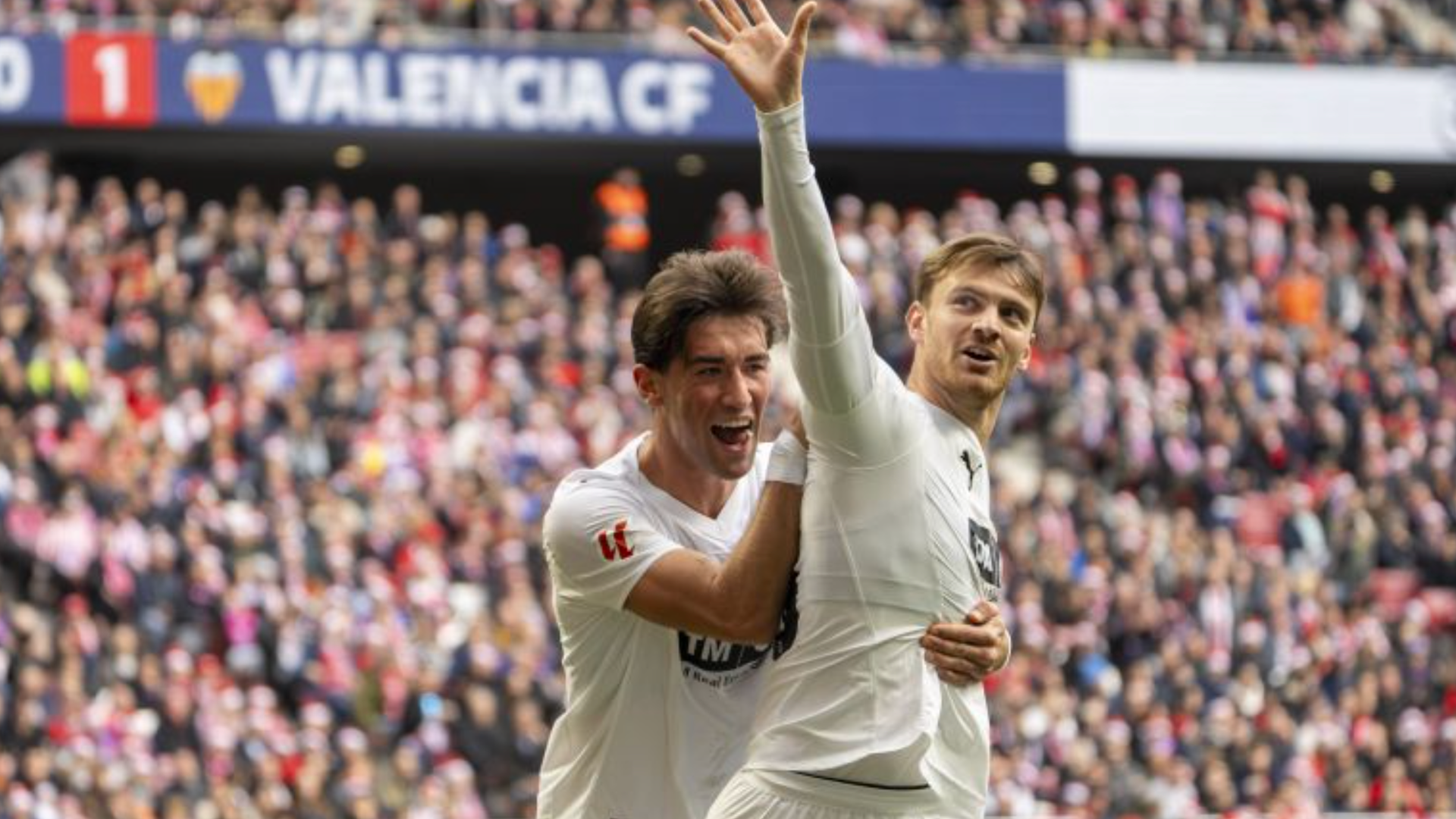 Gol de Lucas Beltrán ante el Atlético de Madrid