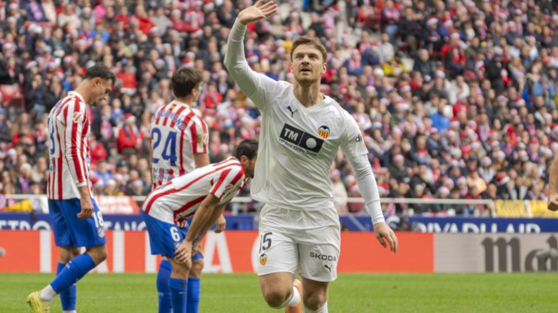 Gol de Lucas Beltrán ante el Atlético de Madrid