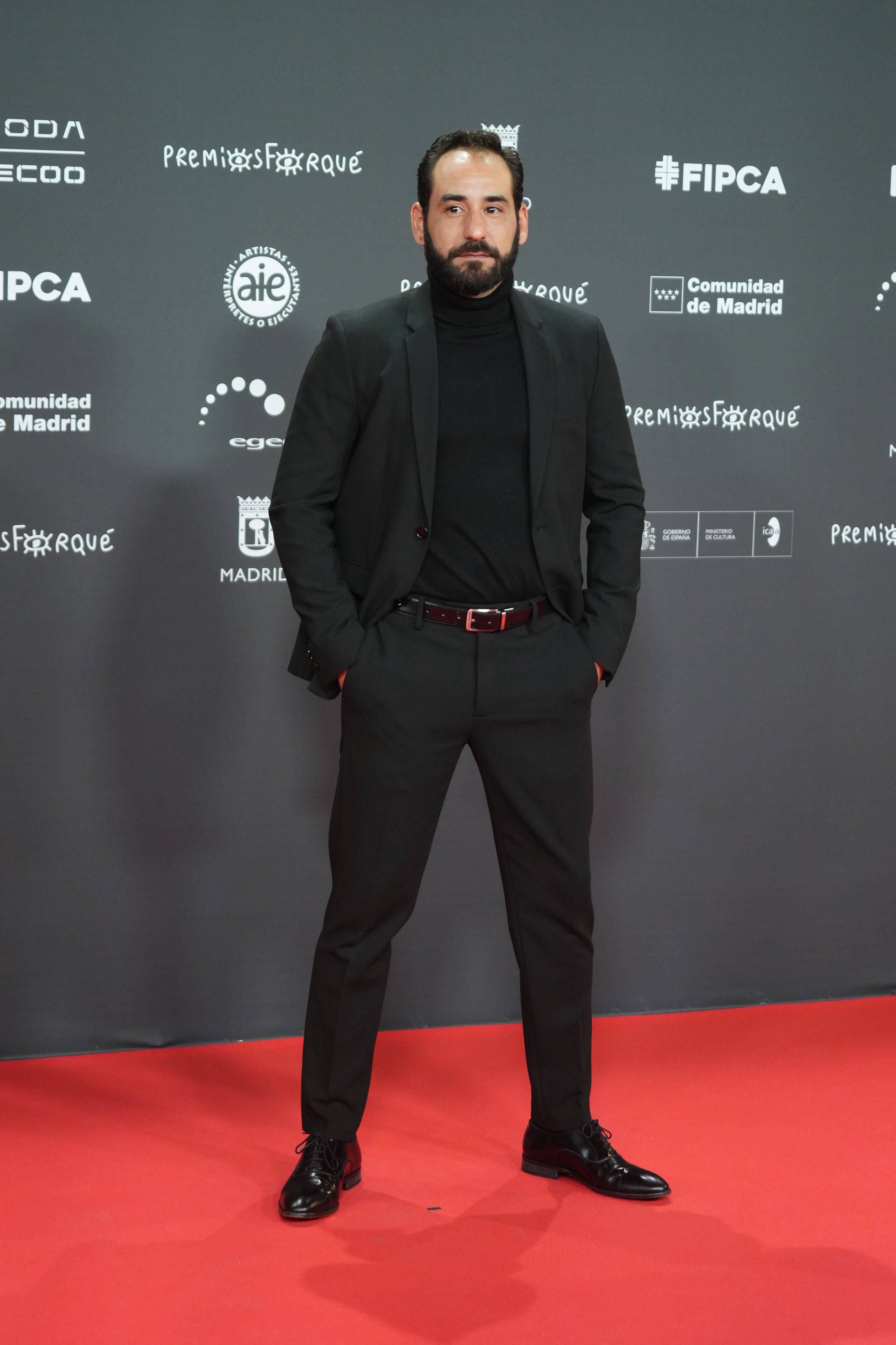Jesús Carroza, en la alfombra roja de los Premios Forqué 2025