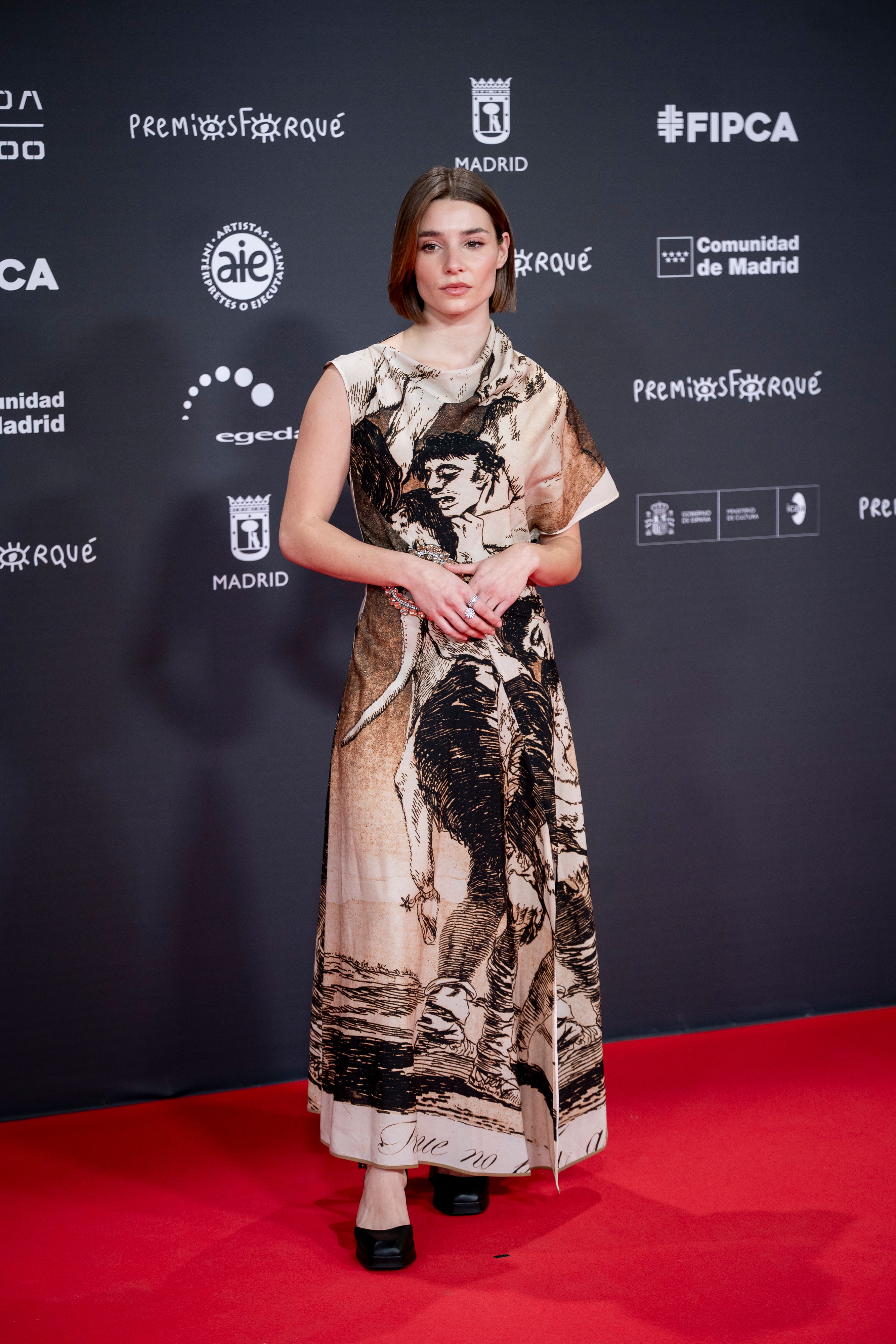 Julia Martinez, en la alfombra roja de los Premios Forqué 2025