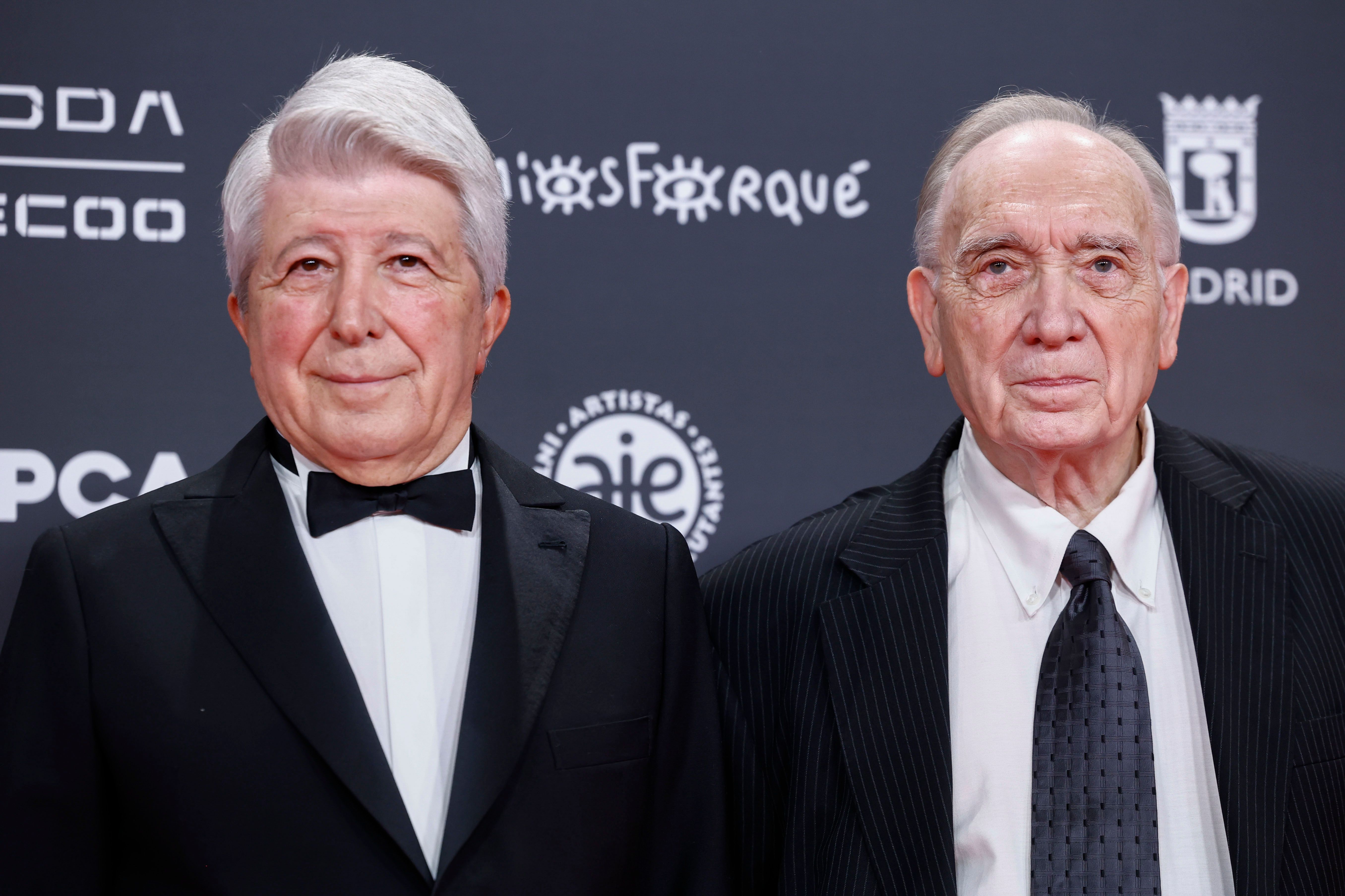 Enrique Cerezo en la alfombra roja de los Premios Forqué 2025