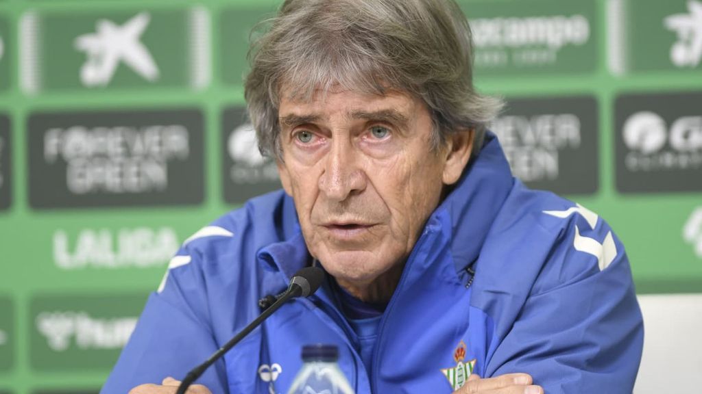 Manuel Pellegrini, en la rueda de prensa previa al Rayo - Betis