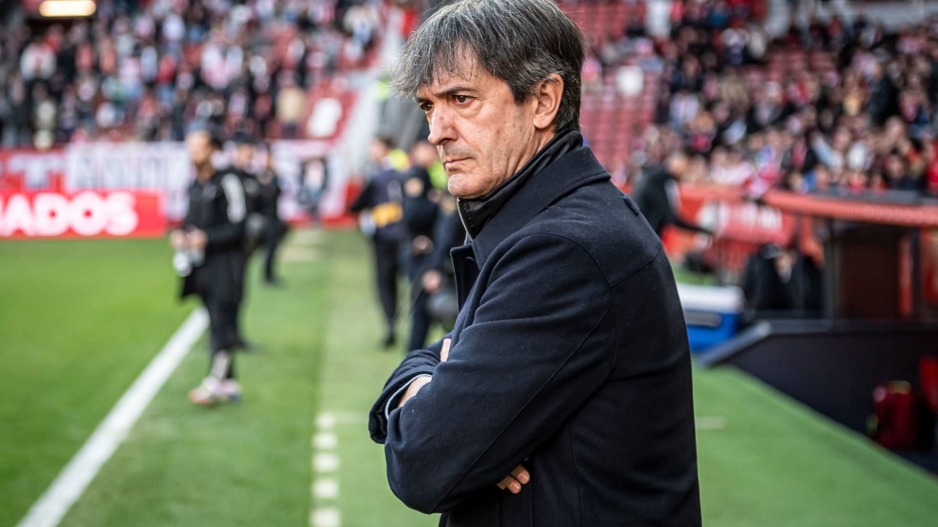 Pacheta, en el Sporting-Granada Pacheta, en el Sporting-Granada