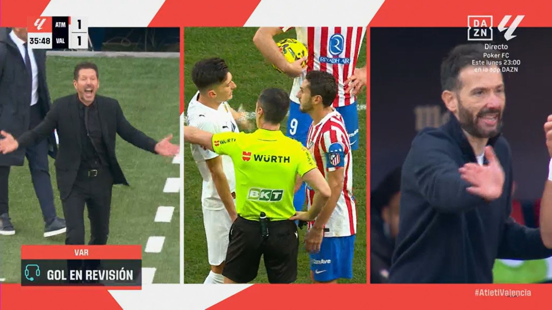 Simeone reclama a Soto Grado