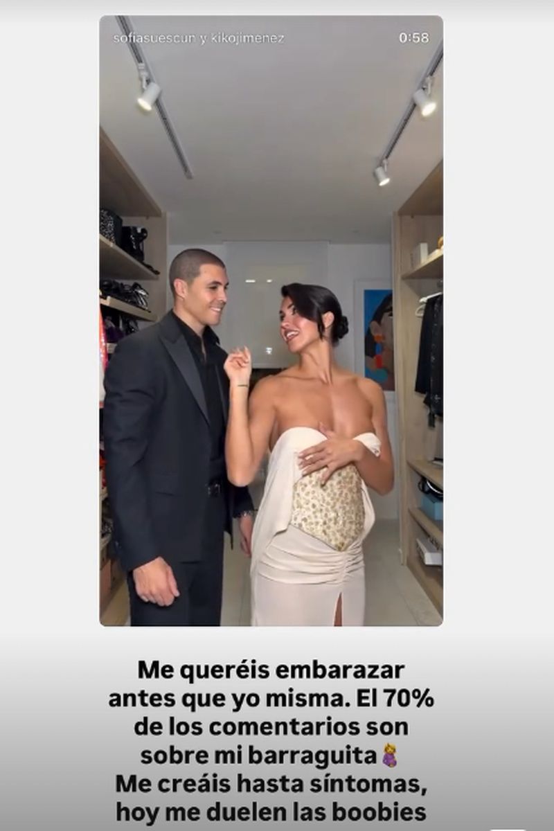 Sofía responde a los rumores de embarazo