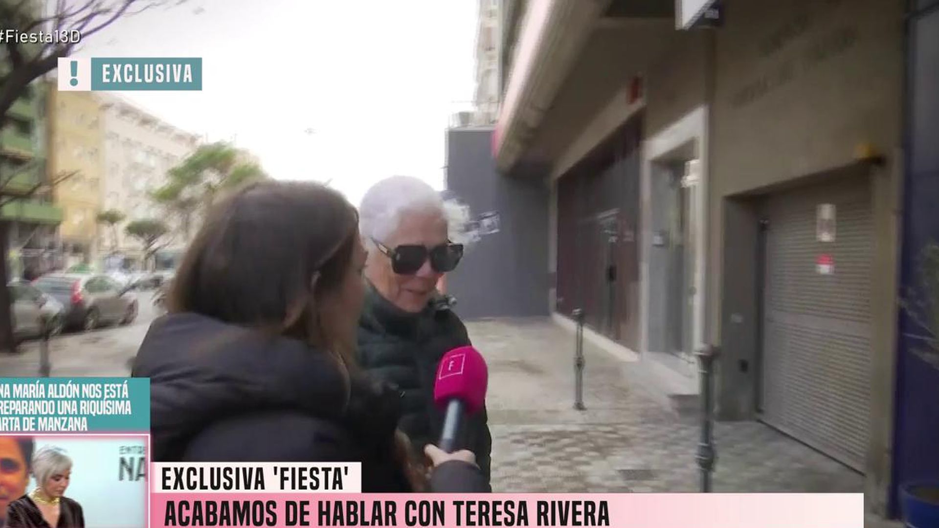 Teresa Rivera habla para 'Fiesta'