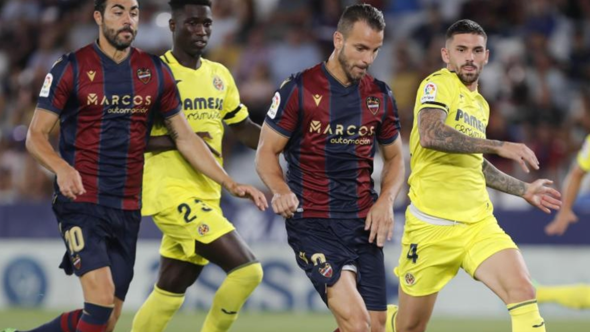 Un lance de un Levante-Villarreal