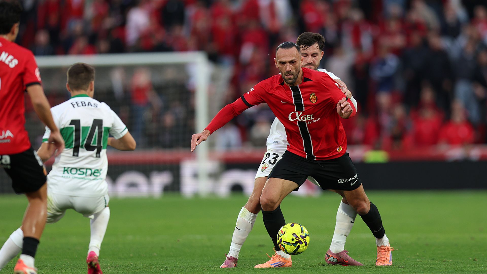 Vedat Muriqi, en el Mallorca-Elche