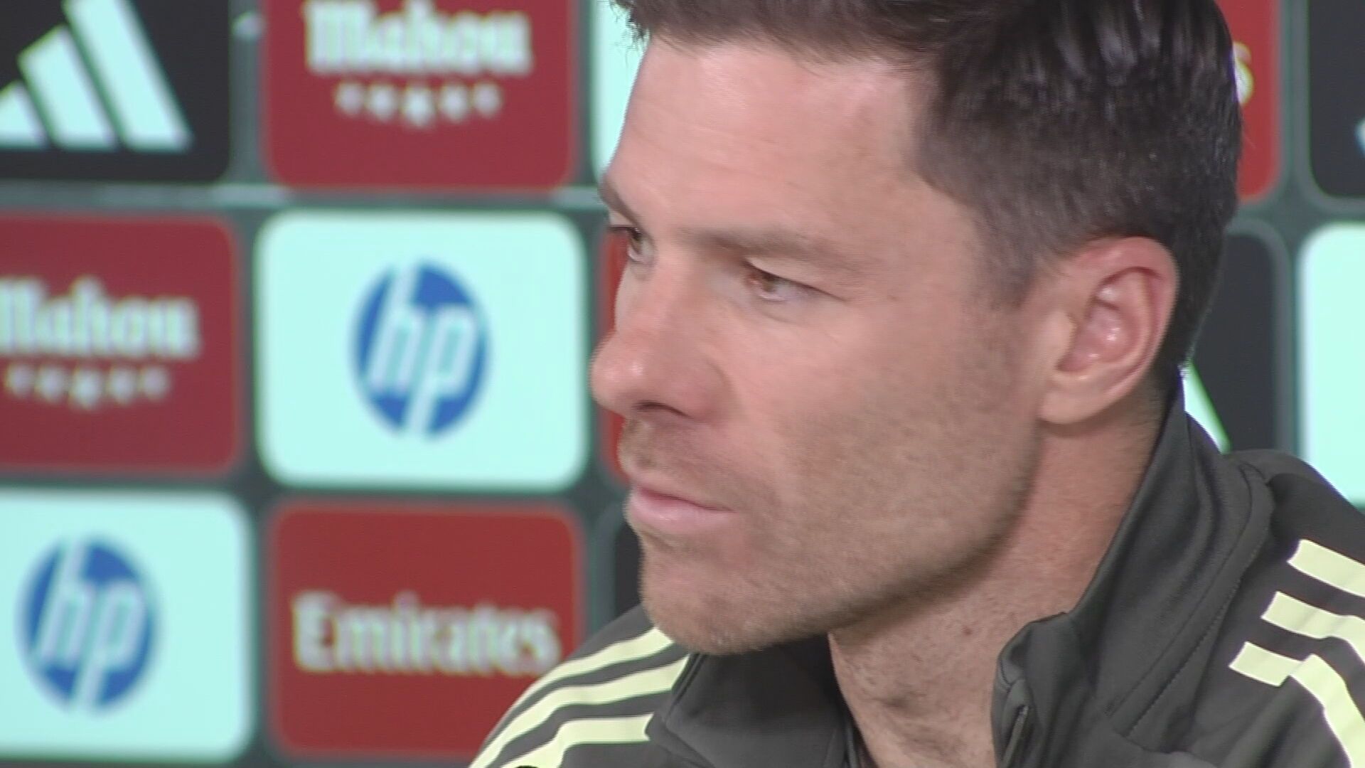Xabi Alonso, en rueda de prensa