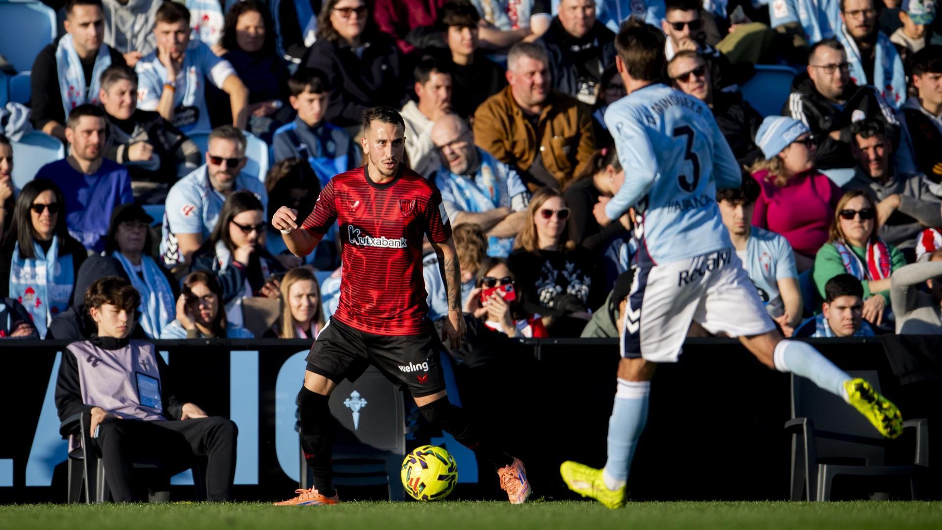 Alex Berenguer en el Celta - Athletic de Balaídos