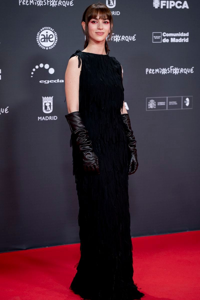 Alicia Falco, en la alfombra roja de los Premios Forqué 2025